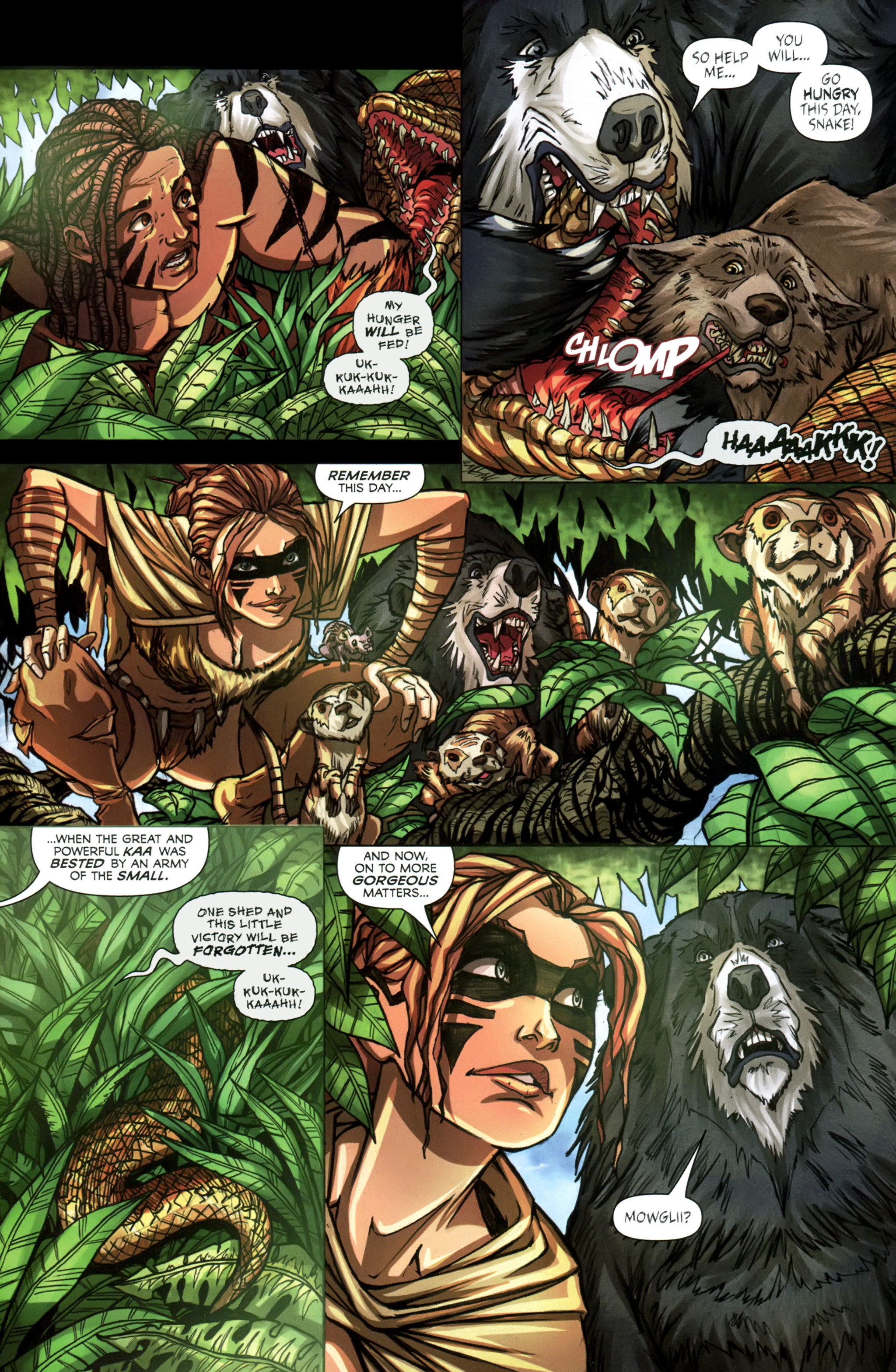 Read online Grimm Fairy Tales presents The Jungle Book comic -  Issue #4 - 21