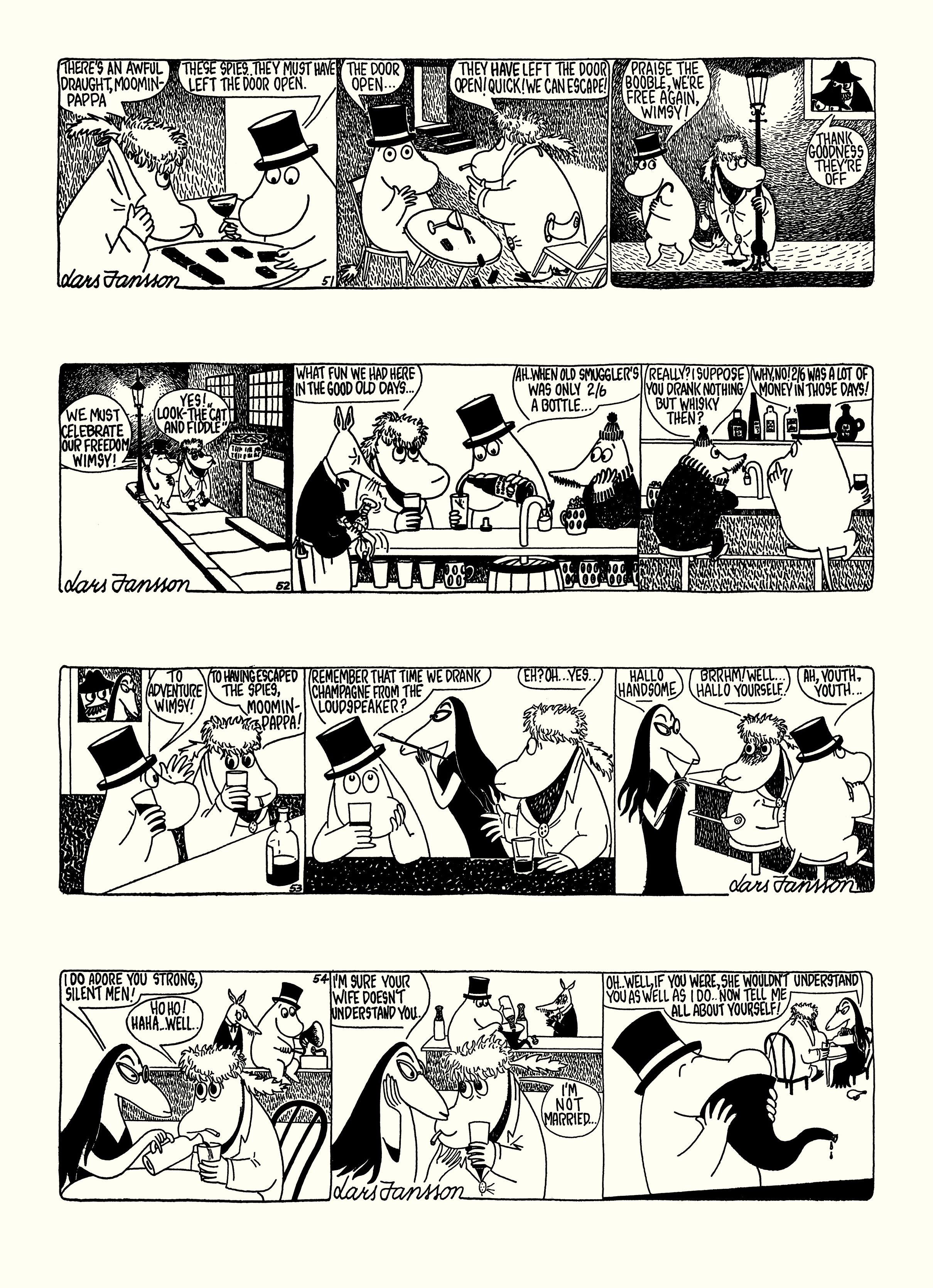 Read online Moomin: The Complete Lars Jansson Comic Strip comic -  Issue # TPB 6 - 60