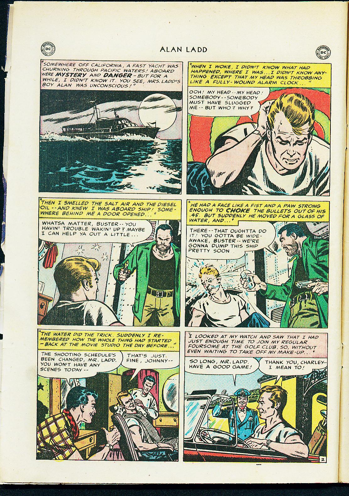 Read online Adventures of Alan Ladd comic -  Issue #1 - 4