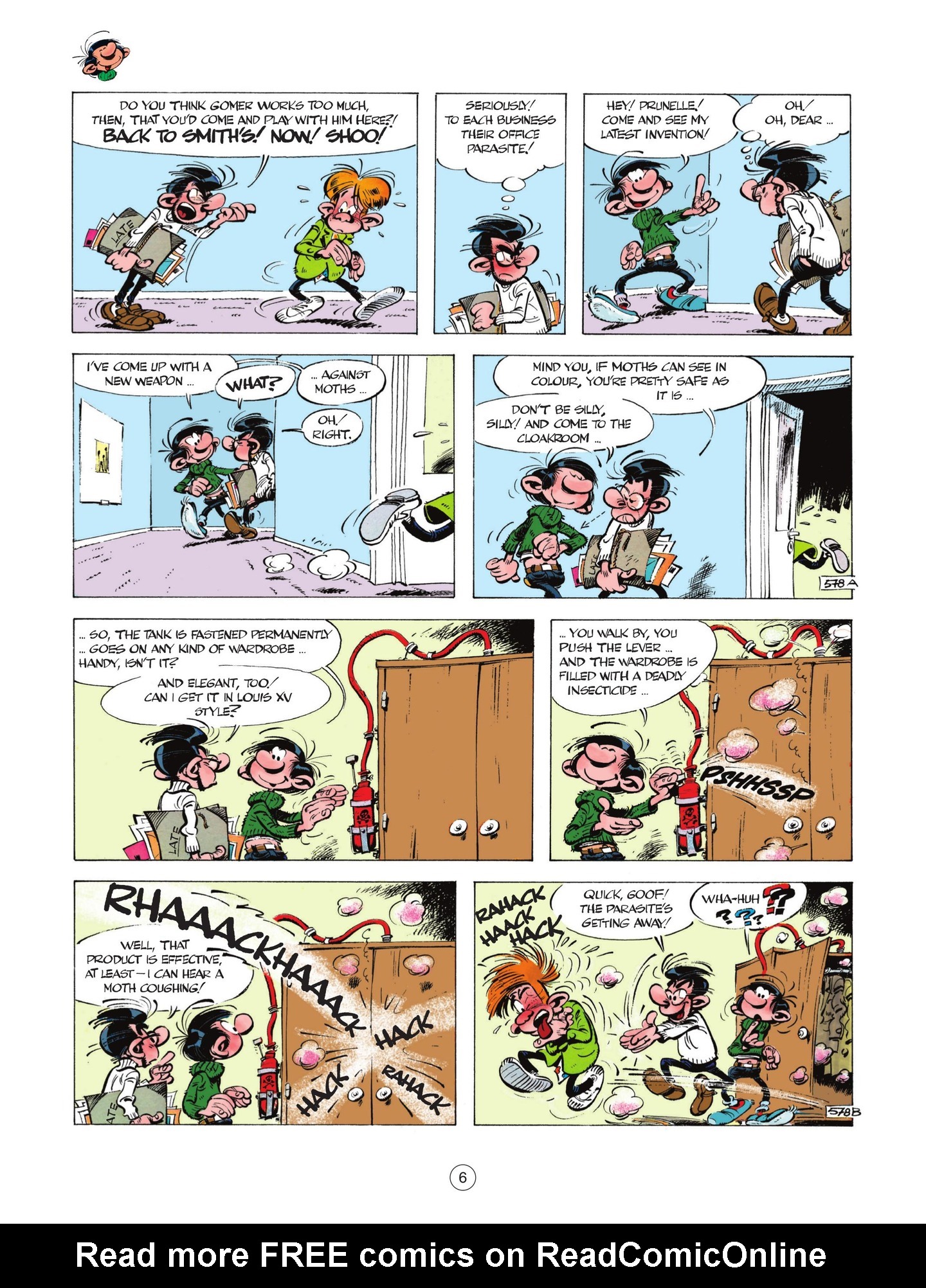 Read online Gomer Goof comic -  Issue #6 - 8