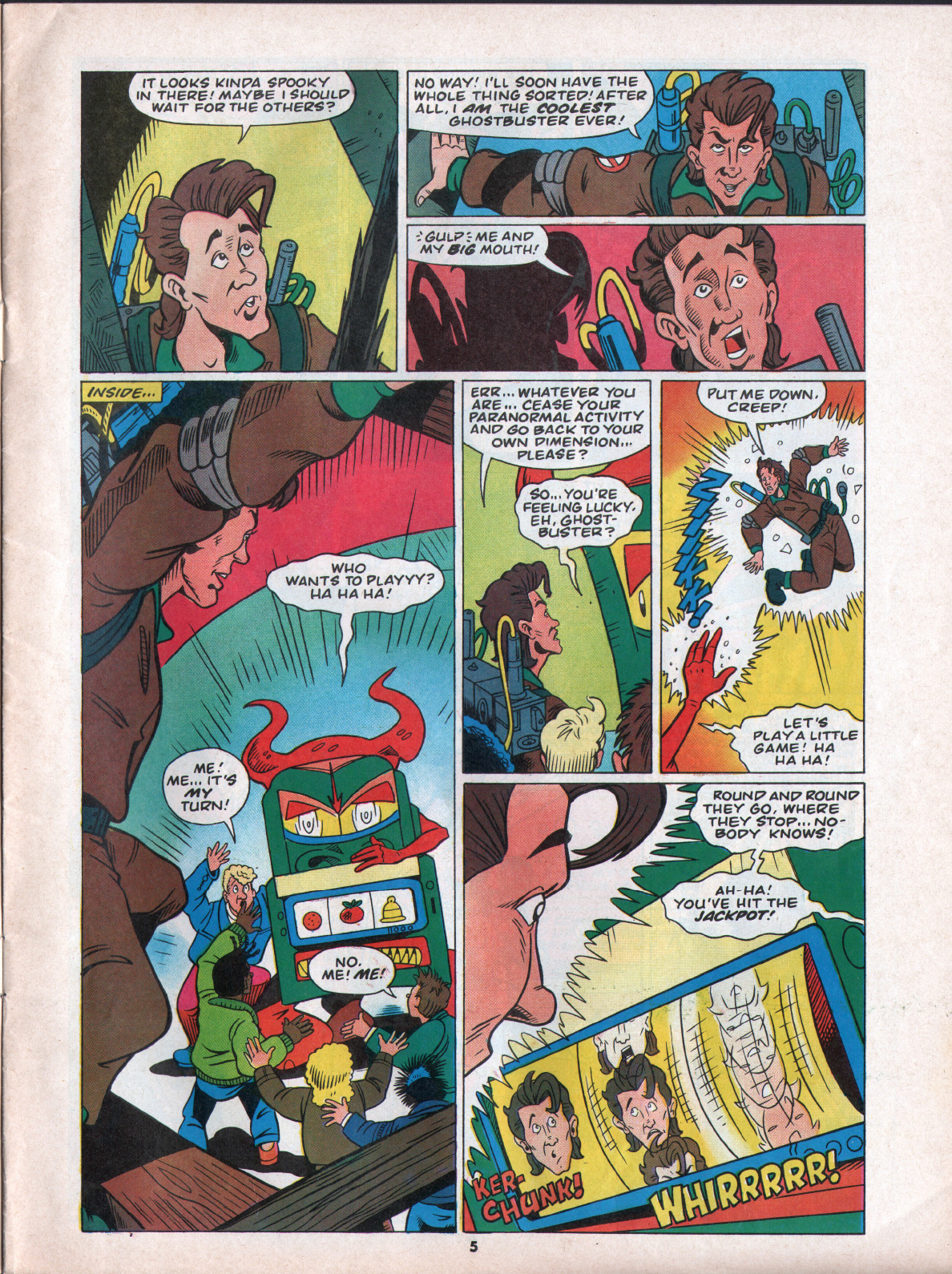 Read online The Real Ghostbusters comic -  Issue #60 - 5