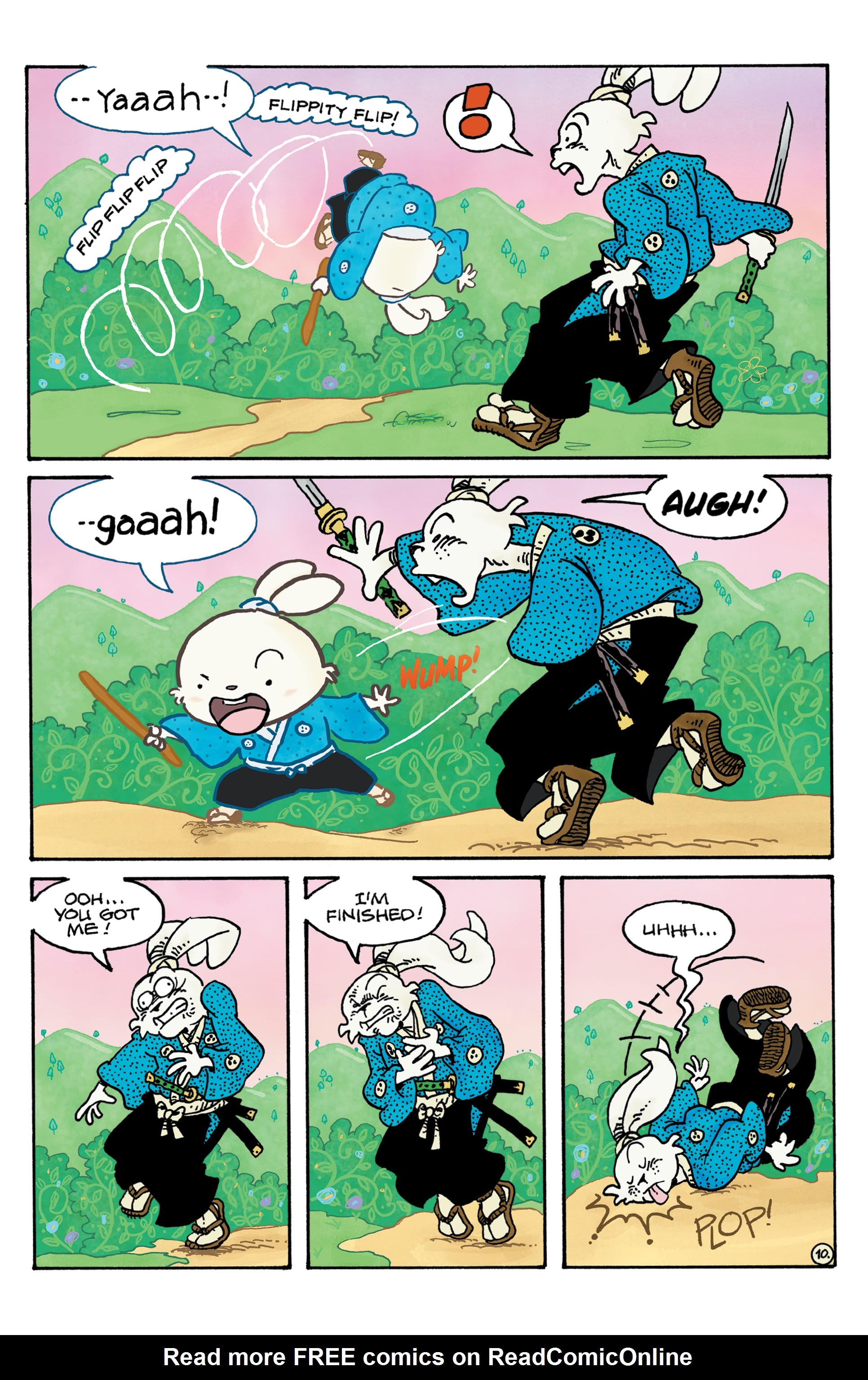 Read online Chibi-Usagi: Attack of the Heebie Chibis comic -  Issue # TPB - 132