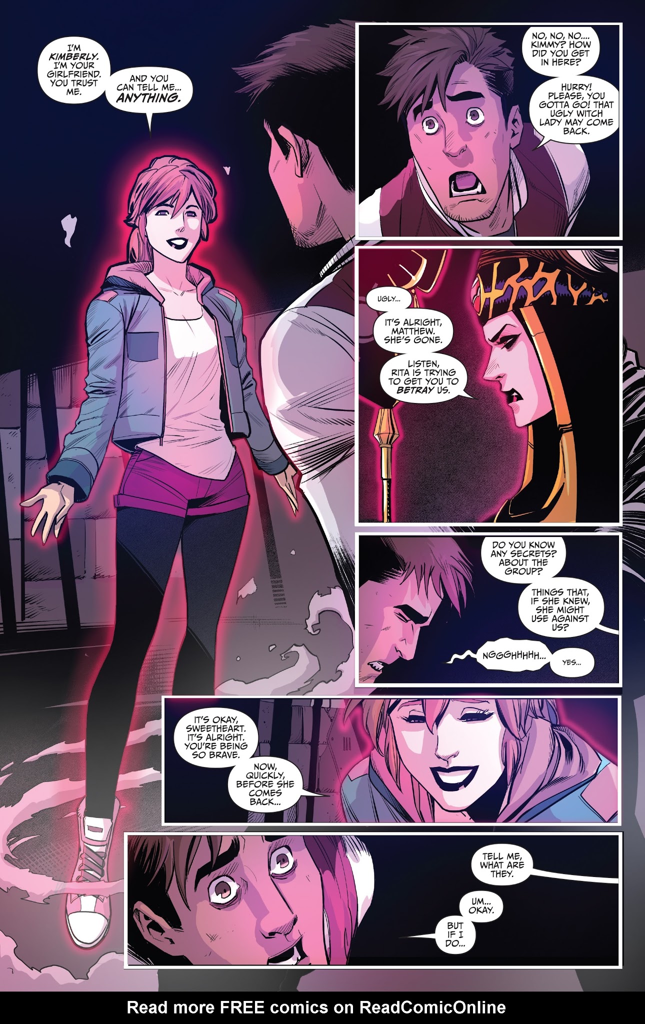 Read online Saban's Go Go Power Rangers comic -  Issue #5 - 16