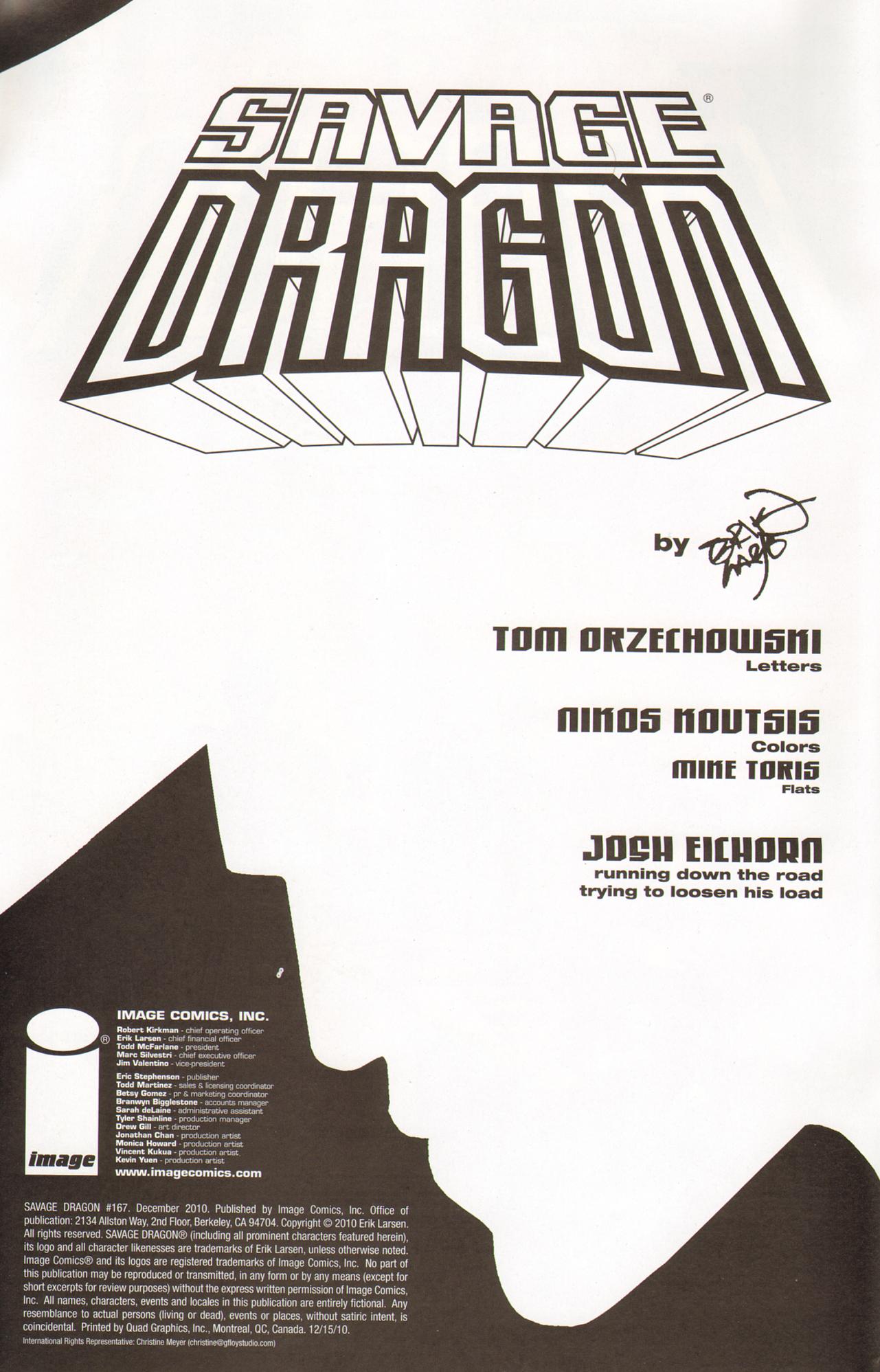 The Savage Dragon (1993) Issue #167 #170 - English 2