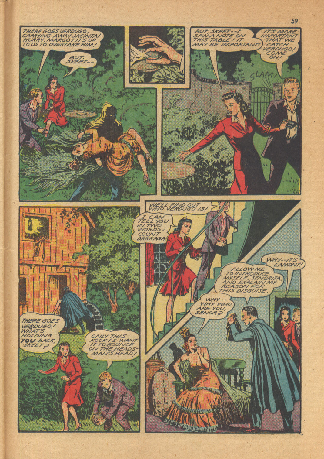 Read online Super-Magician Comics comic -  Issue #13 - 59
