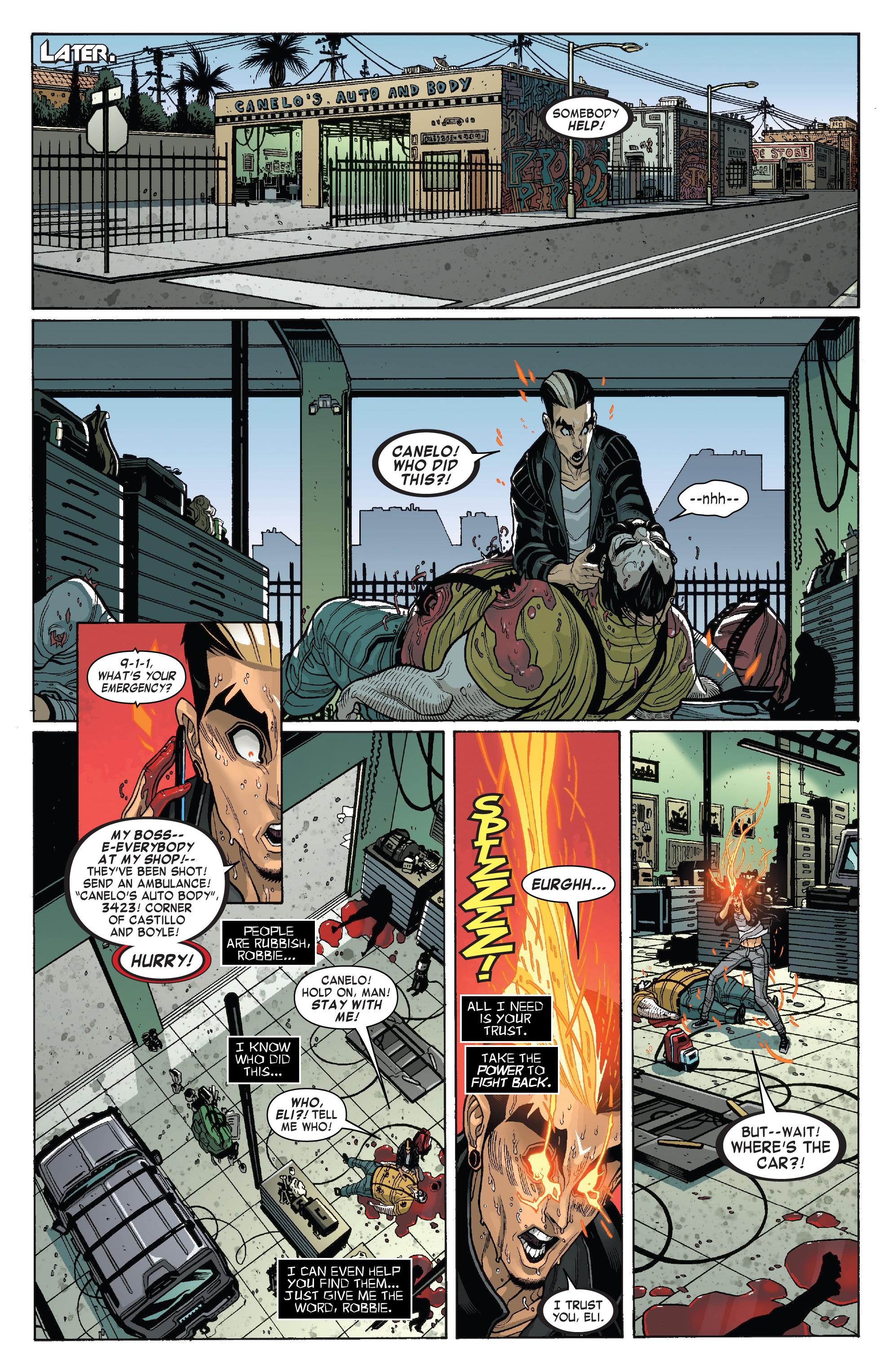 Read online Ghost Rider: Robbie Reyes - The Complete Collection comic -  Issue # TPB (Part 1) - 56