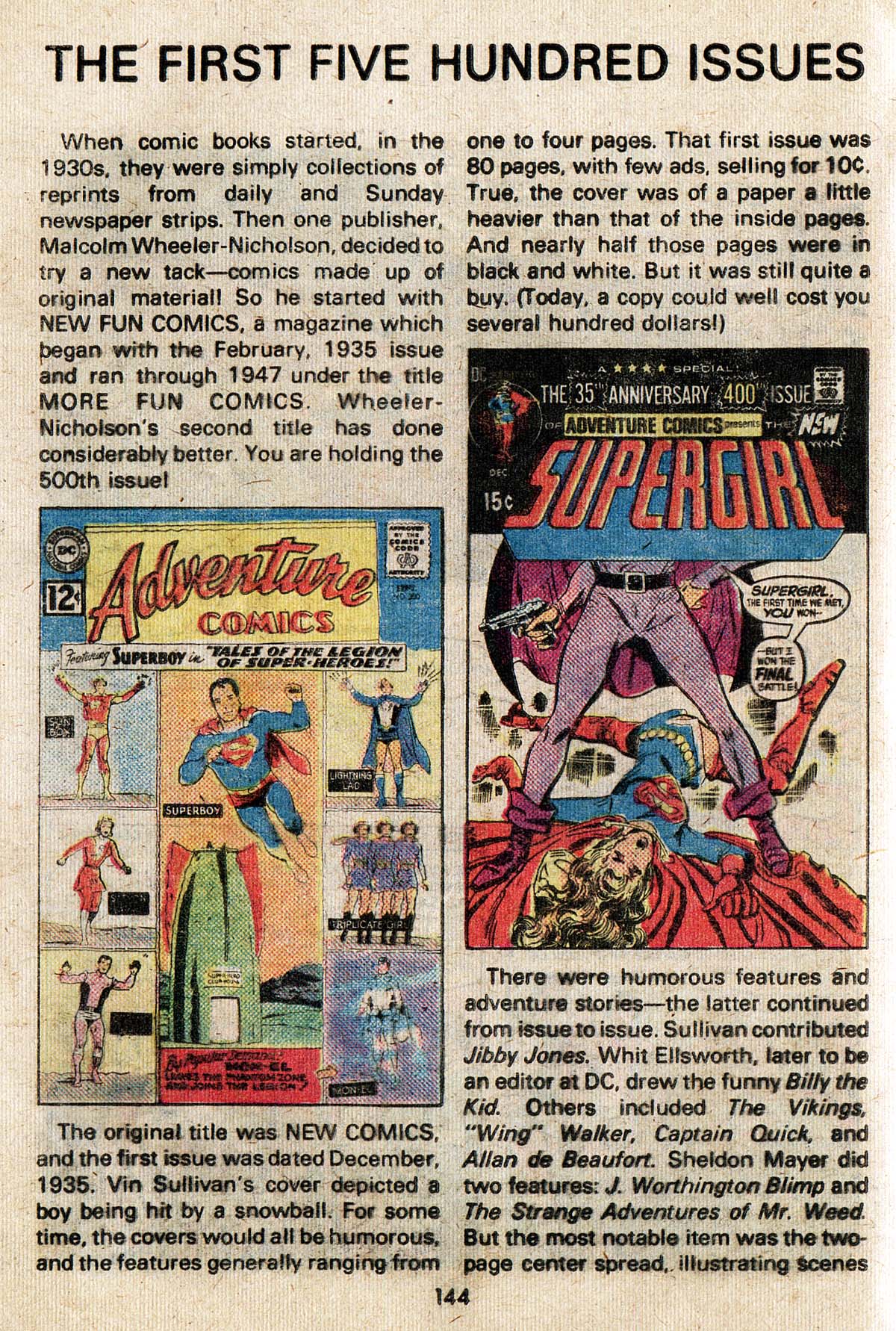 Read online Adventure Comics (1938) comic -  Issue #500 - 144