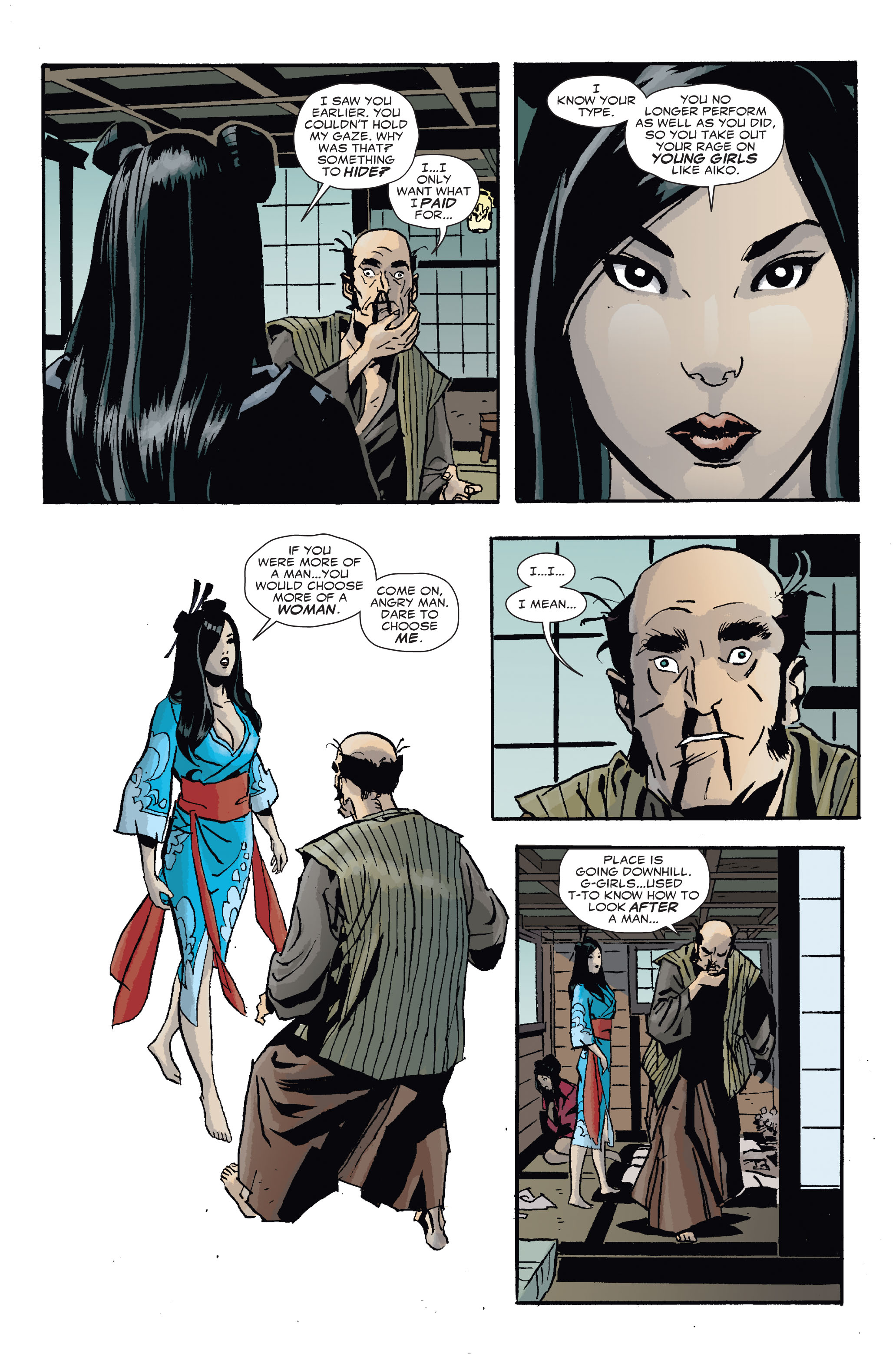 Read online 5 Ronin (2011) comic -  Issue #4 - 8