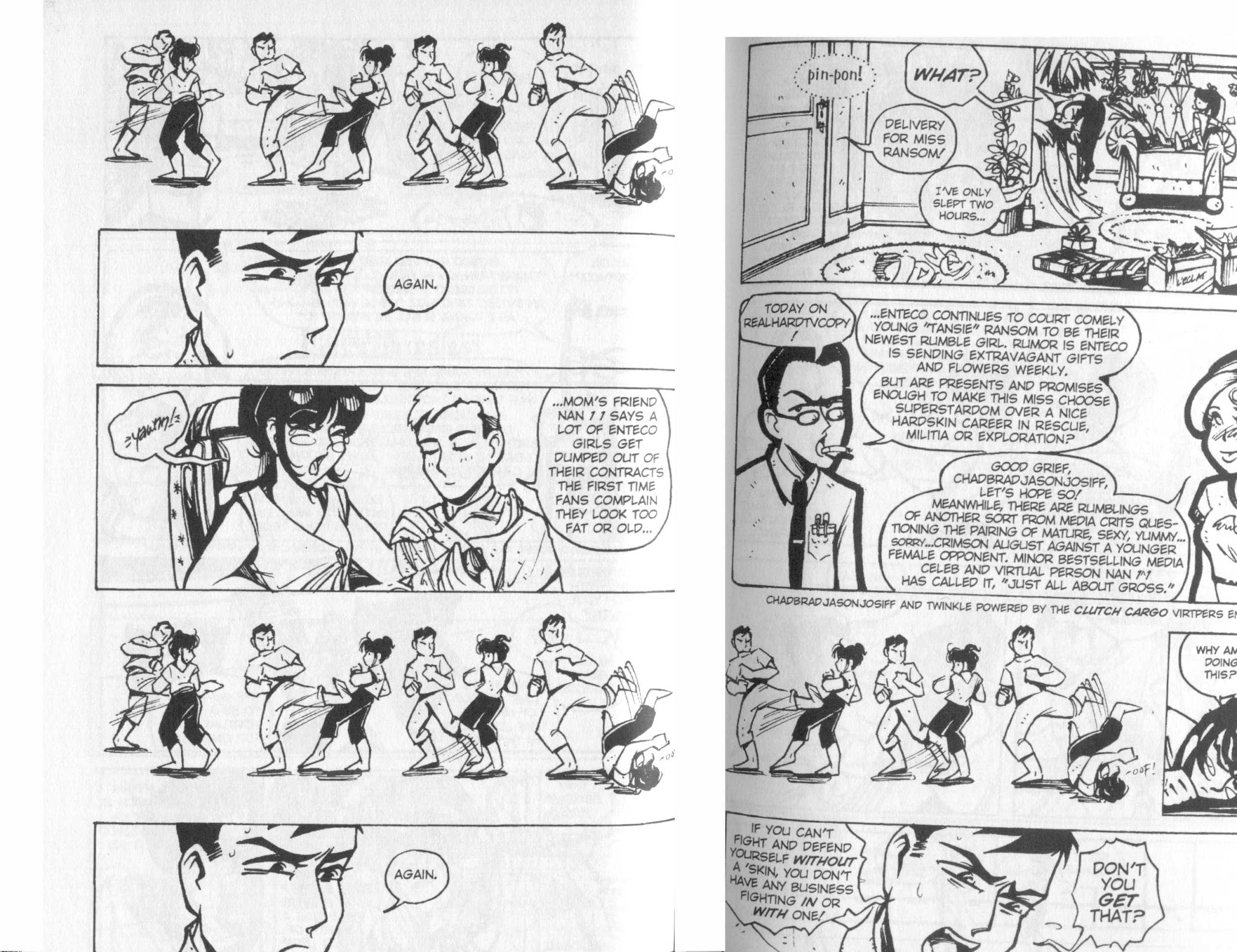 Read online Rumble Girls: Silky Warrior Tansie comic -  Issue #3 - 3