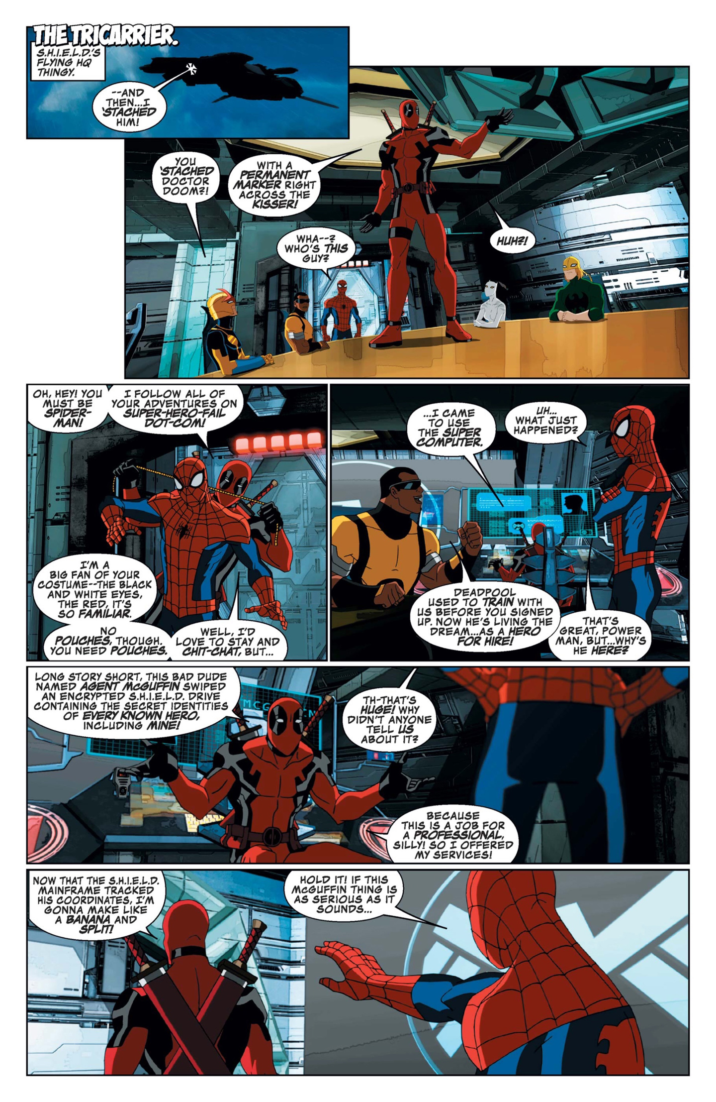 Read online Marvel Universe Ultimate Spider-Man: Web Warriors comic -  Issue #8 - 5