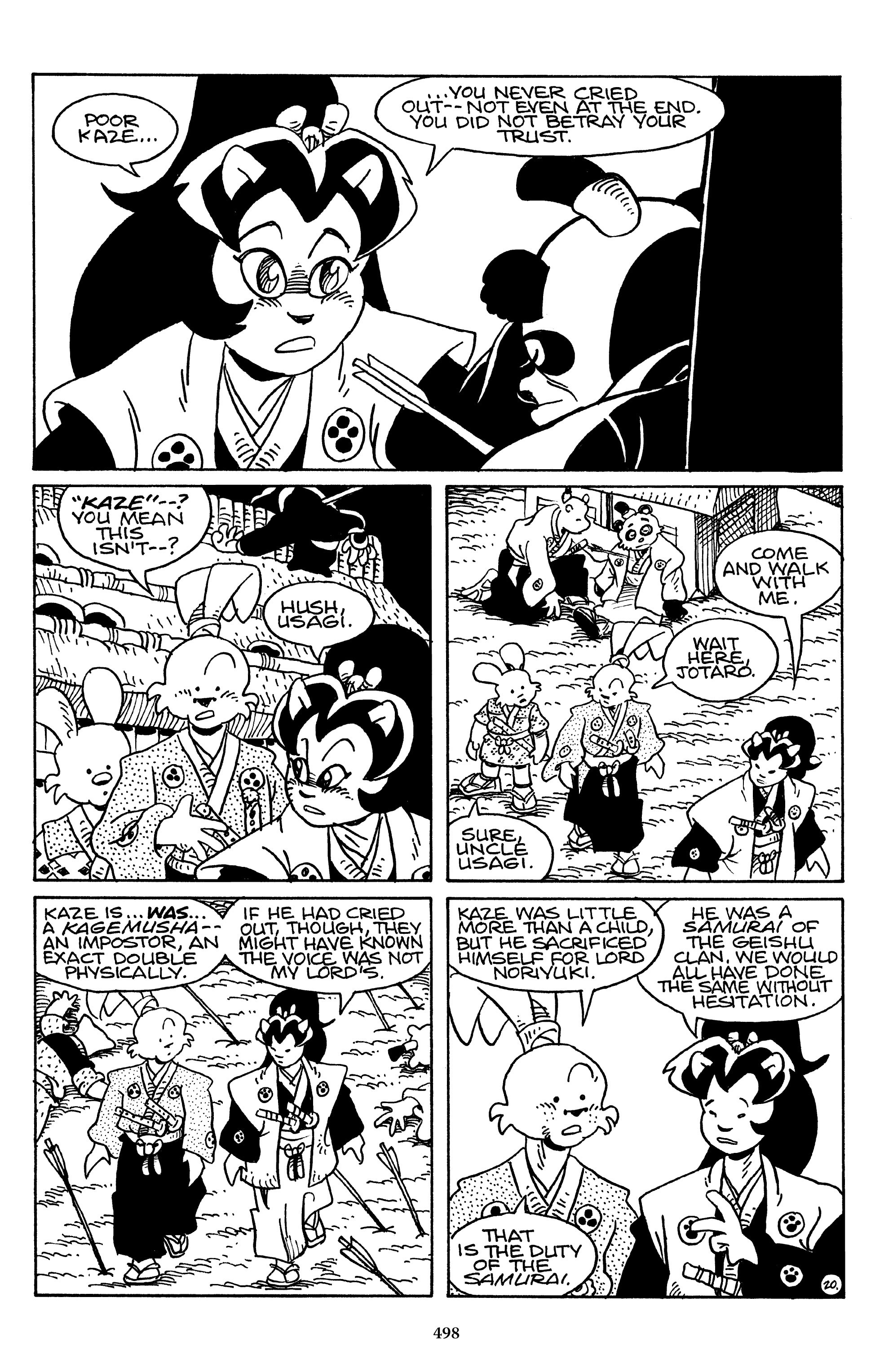 Read online The Usagi Yojimbo Saga comic -  Issue # TPB 4 - 494