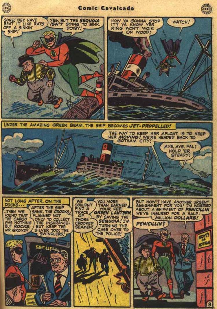 Read online Comic Cavalcade comic -  Issue #29 - 33