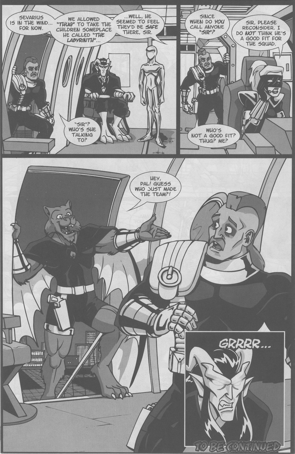 Read online Gargoyles: Bad Guys comic -  Issue #4 - 26