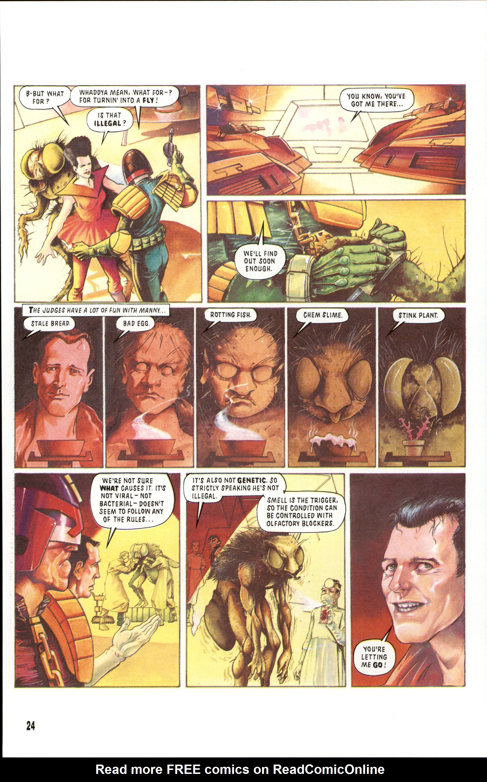 Read online Dredd Rules! comic -  Issue #11 - 26