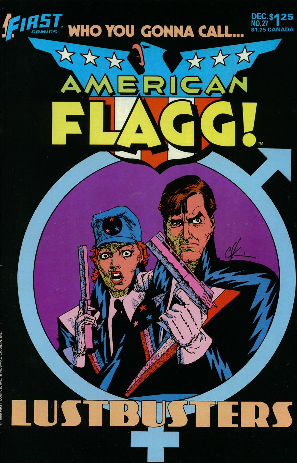 Read online American Flagg! comic -  Issue #27 - 1
