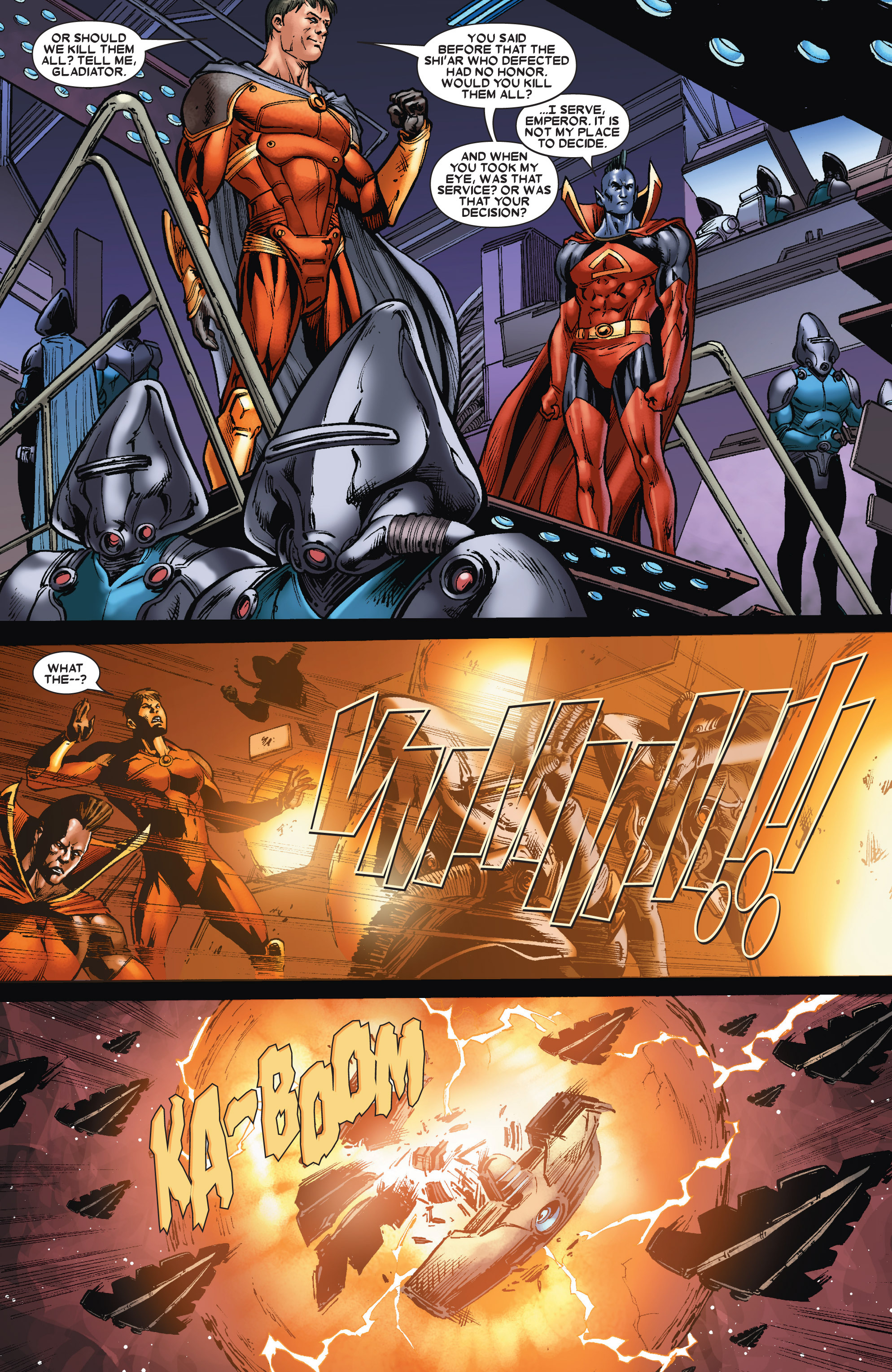 Read online X-Men: Emperor Vulcan comic -  Issue #1 - 21