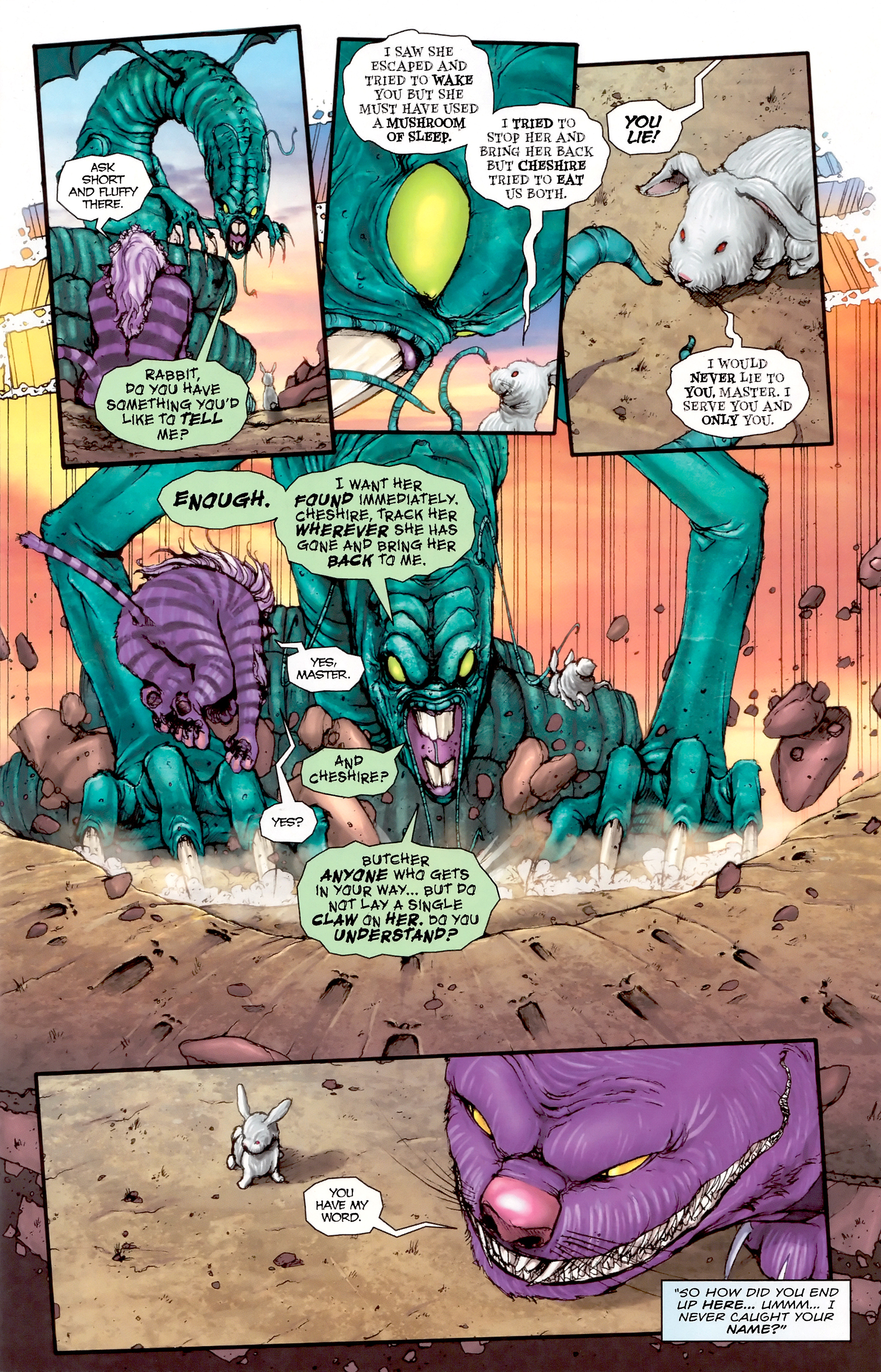 Read online Grimm Fairy Tales presents Alice in Wonderland comic -  Issue #2 - 6