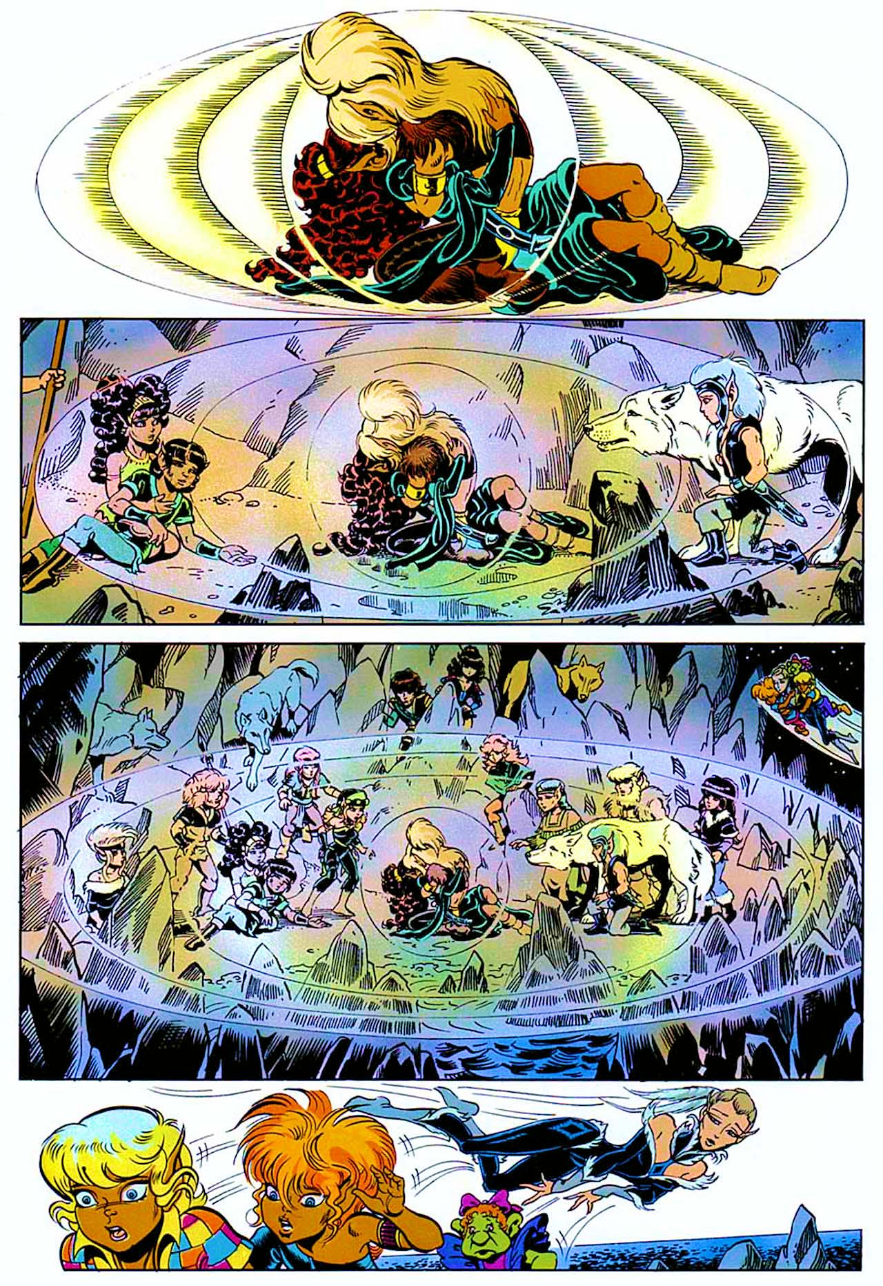 Read online ElfQuest: Kings of the Broken Wheel comic -  Issue #9 - 23