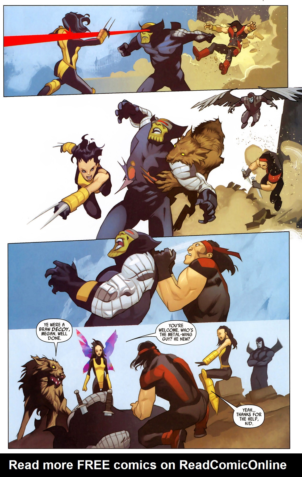 Read online Secret Invasion: X-Men comic -  Issue #2 - 23