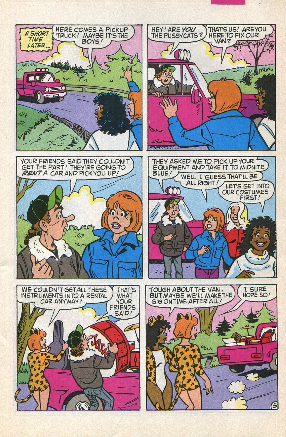 Read online Josie and the Pussycats (1993) comic -  Issue #2 - 7