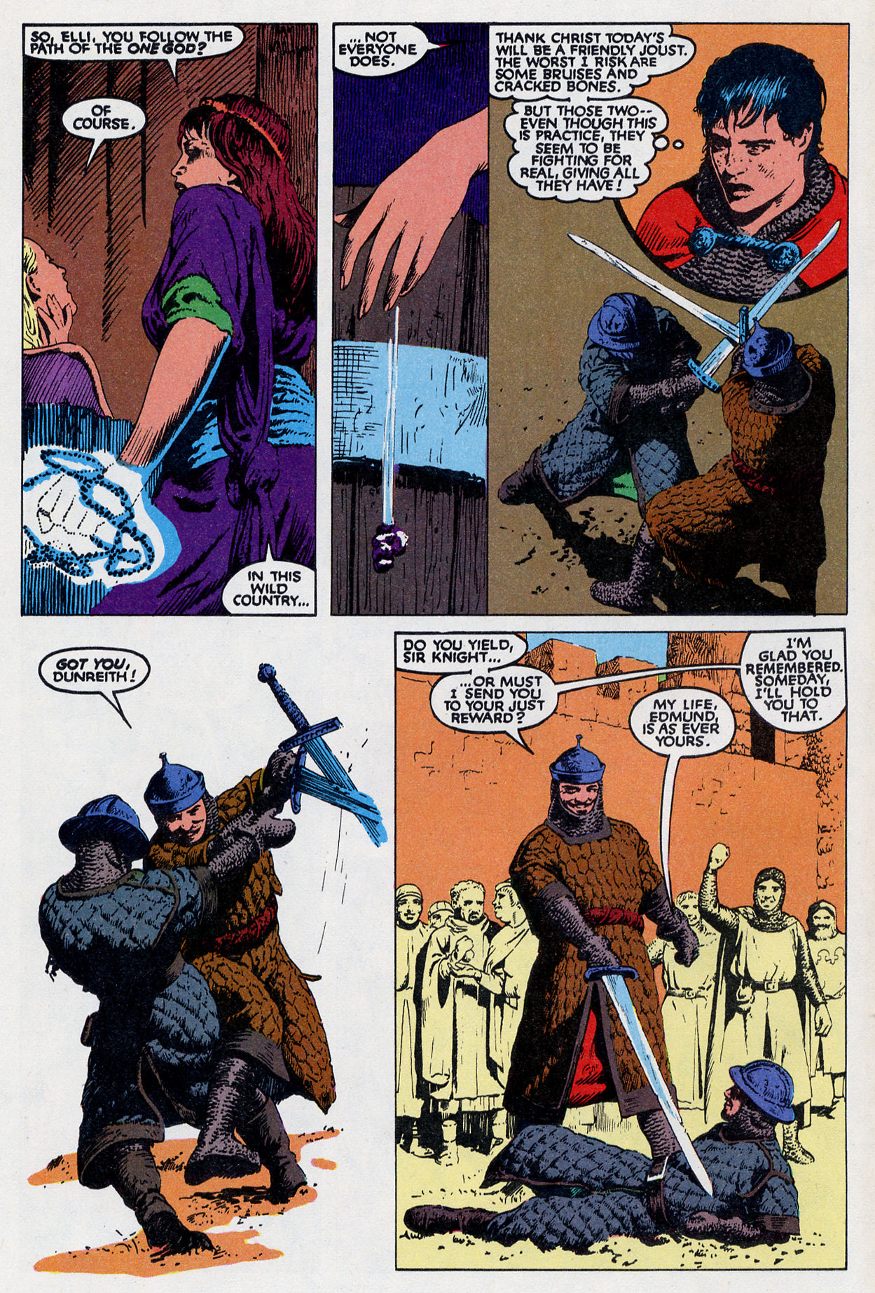 Read online The Black Dragon comic -  Issue #3 - 6