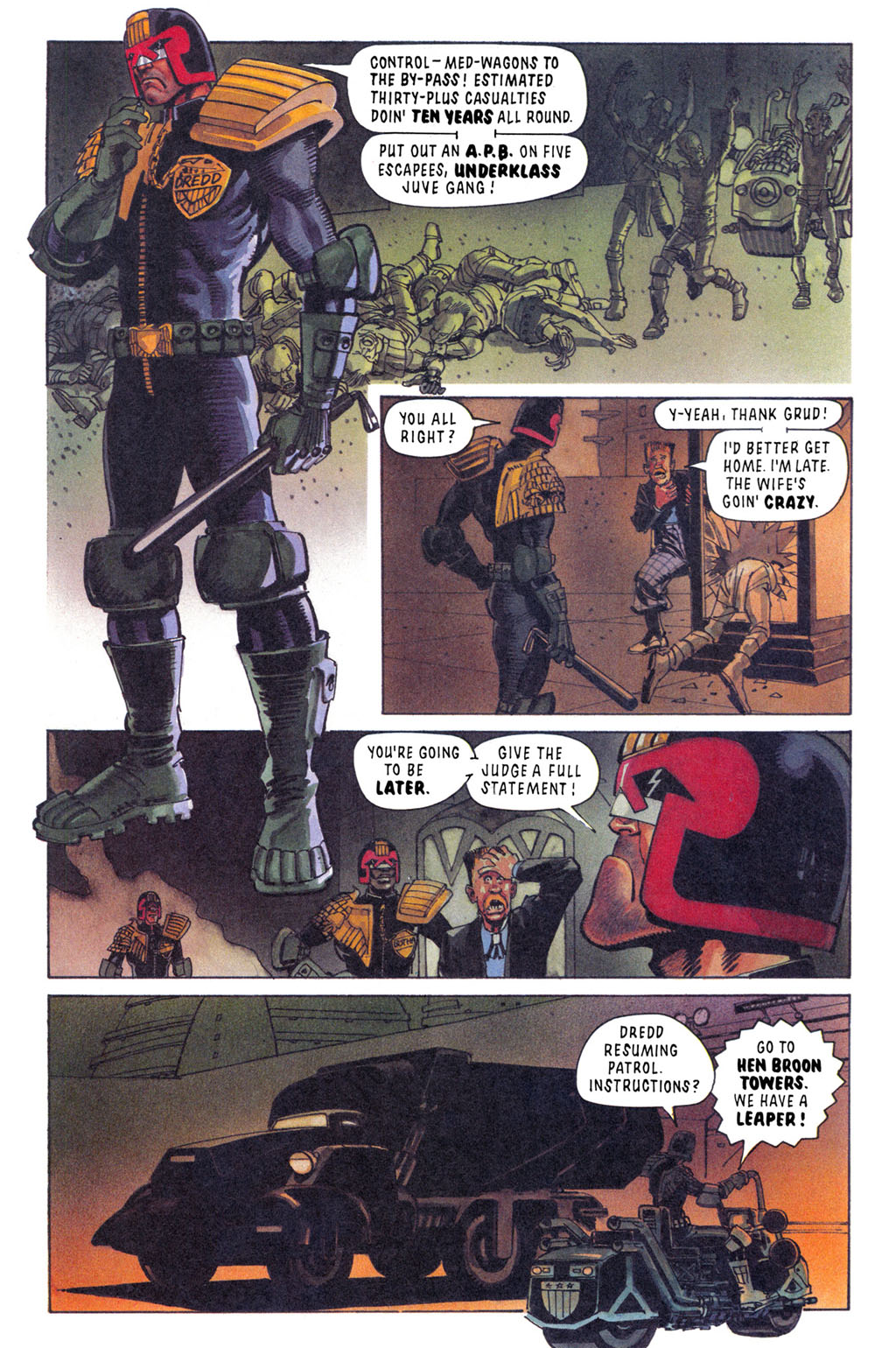 Read online Judge Dredd: The Megazine comic -  Issue #1 - 8