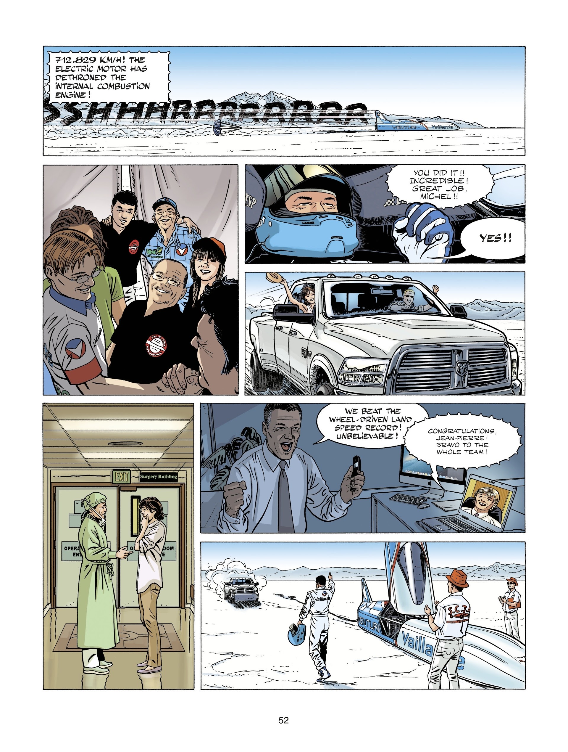 Read online Michel Vaillant comic -  Issue #2 - 52