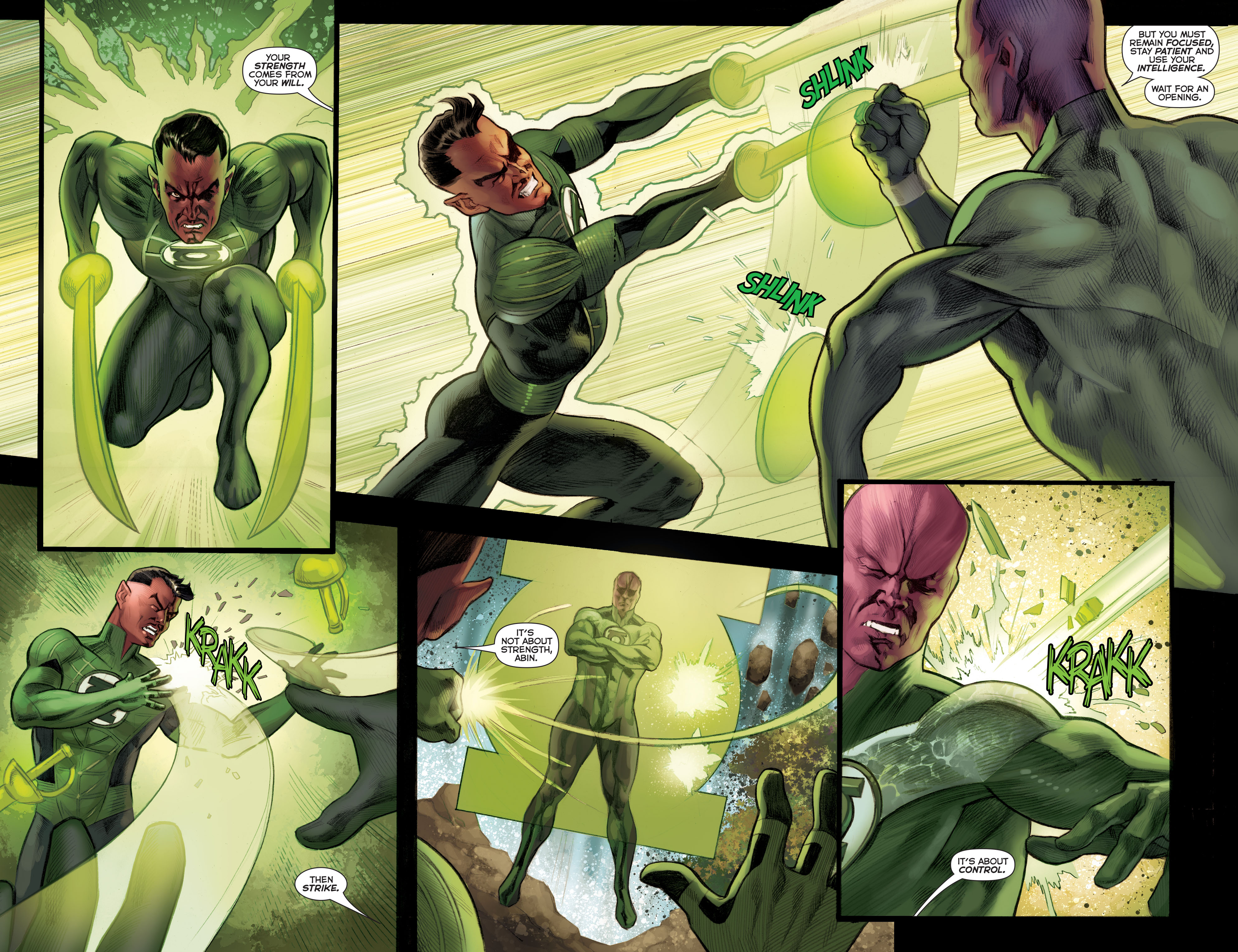 Read online Flashpoint: Abin Sur - The Green Lantern comic -  Issue #2 - 3