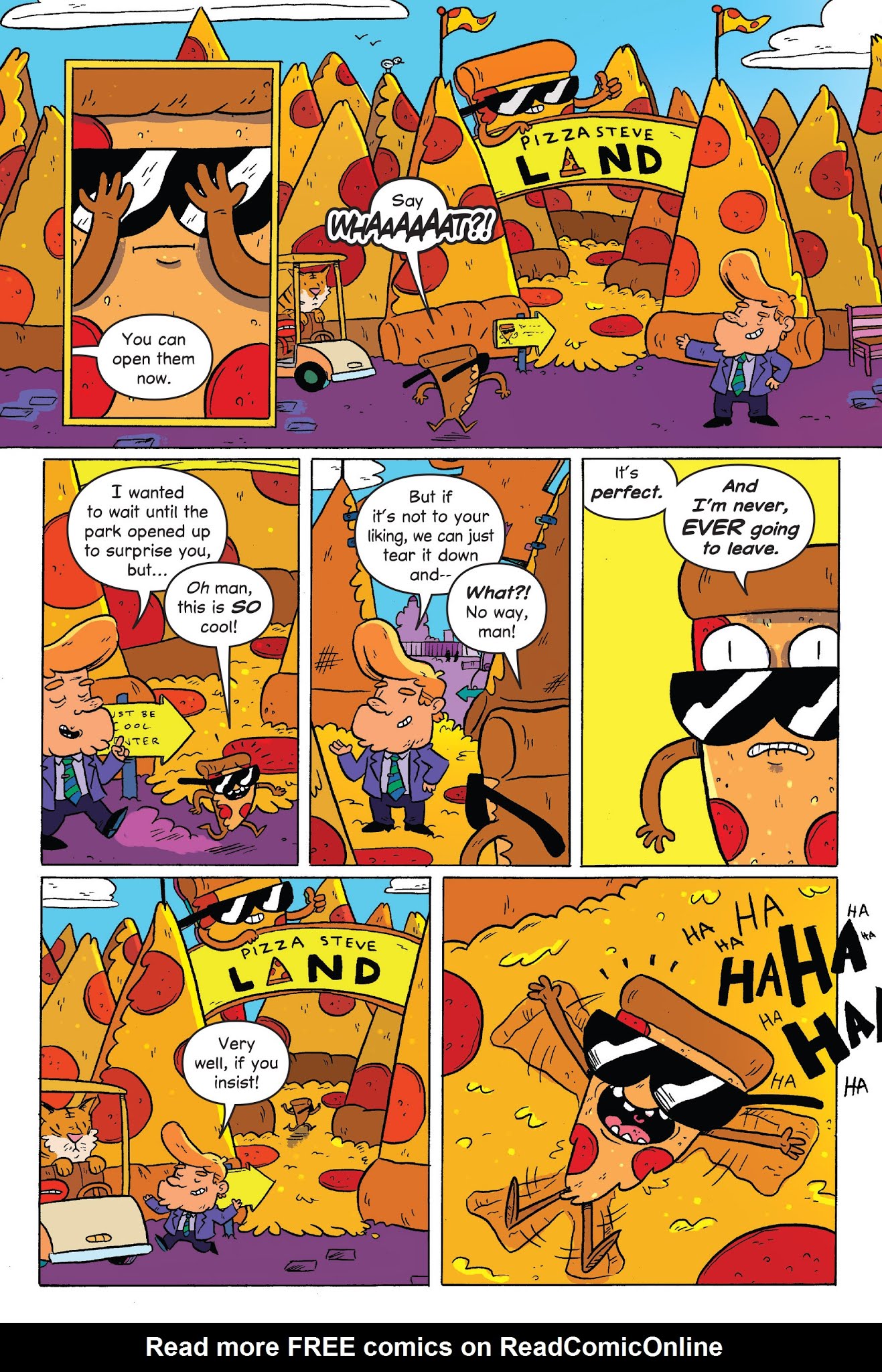 Read online Uncle Grandpa in Uncle Grandpaland comic -  Issue # TPB - 44