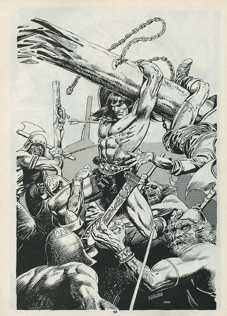 Read online The Savage Sword Of Conan comic -  Issue #182 - 60