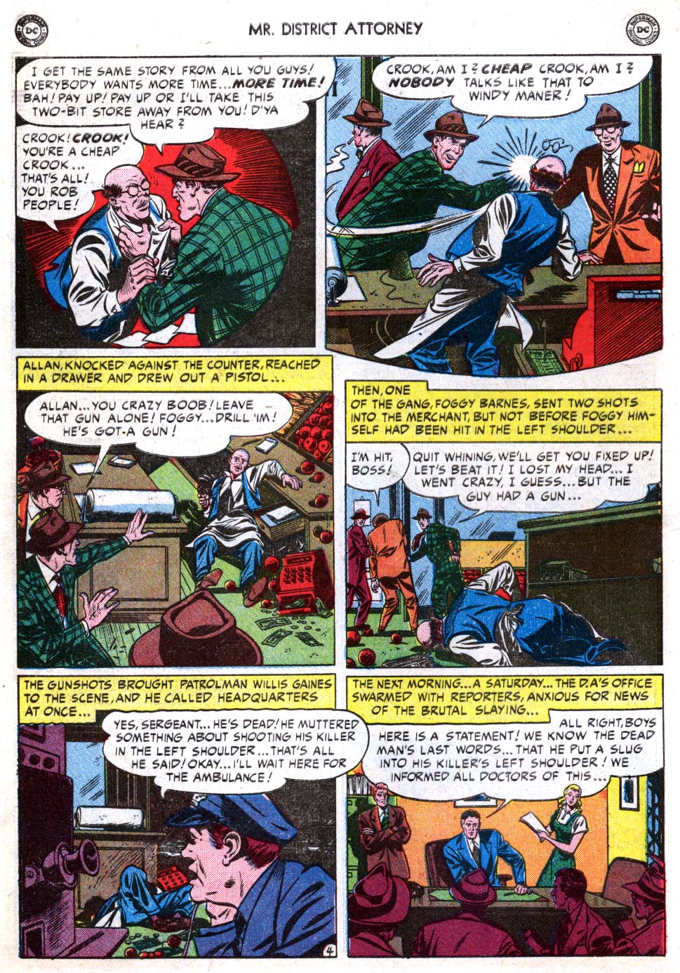Read online Mr. District Attorney comic -  Issue #14 - 6