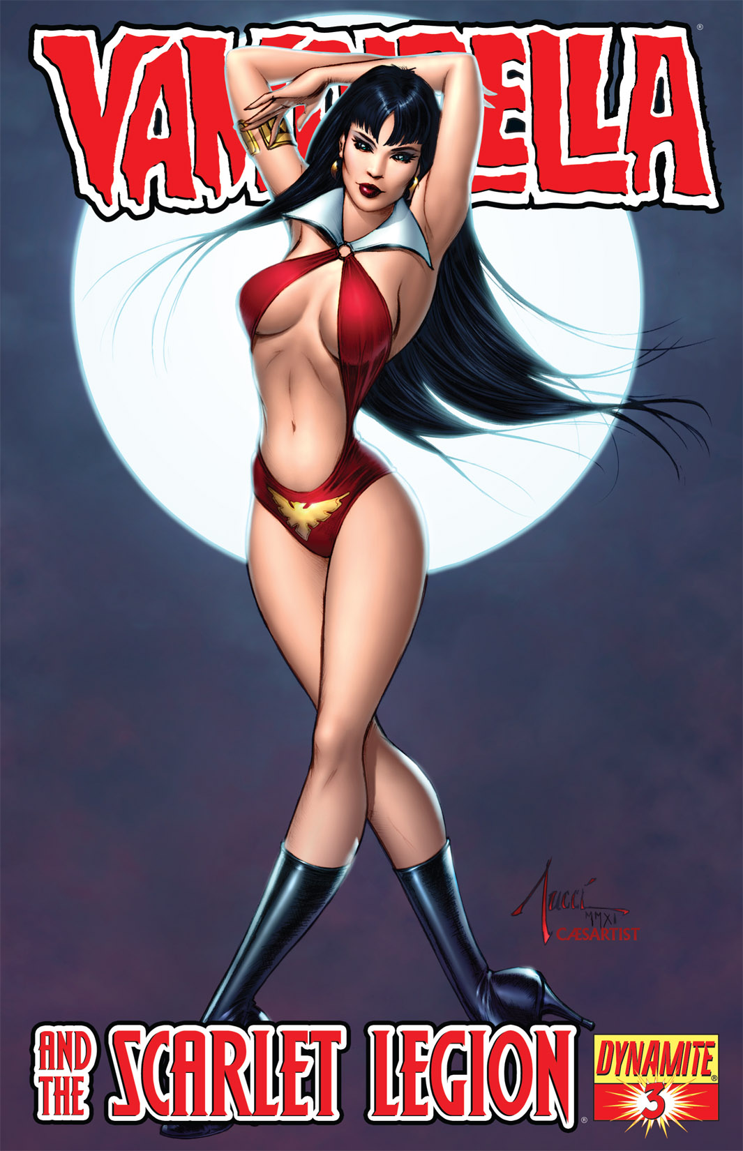 Read online Vampirella and the Scarlet Legion comic -  Issue # TPB - 55
