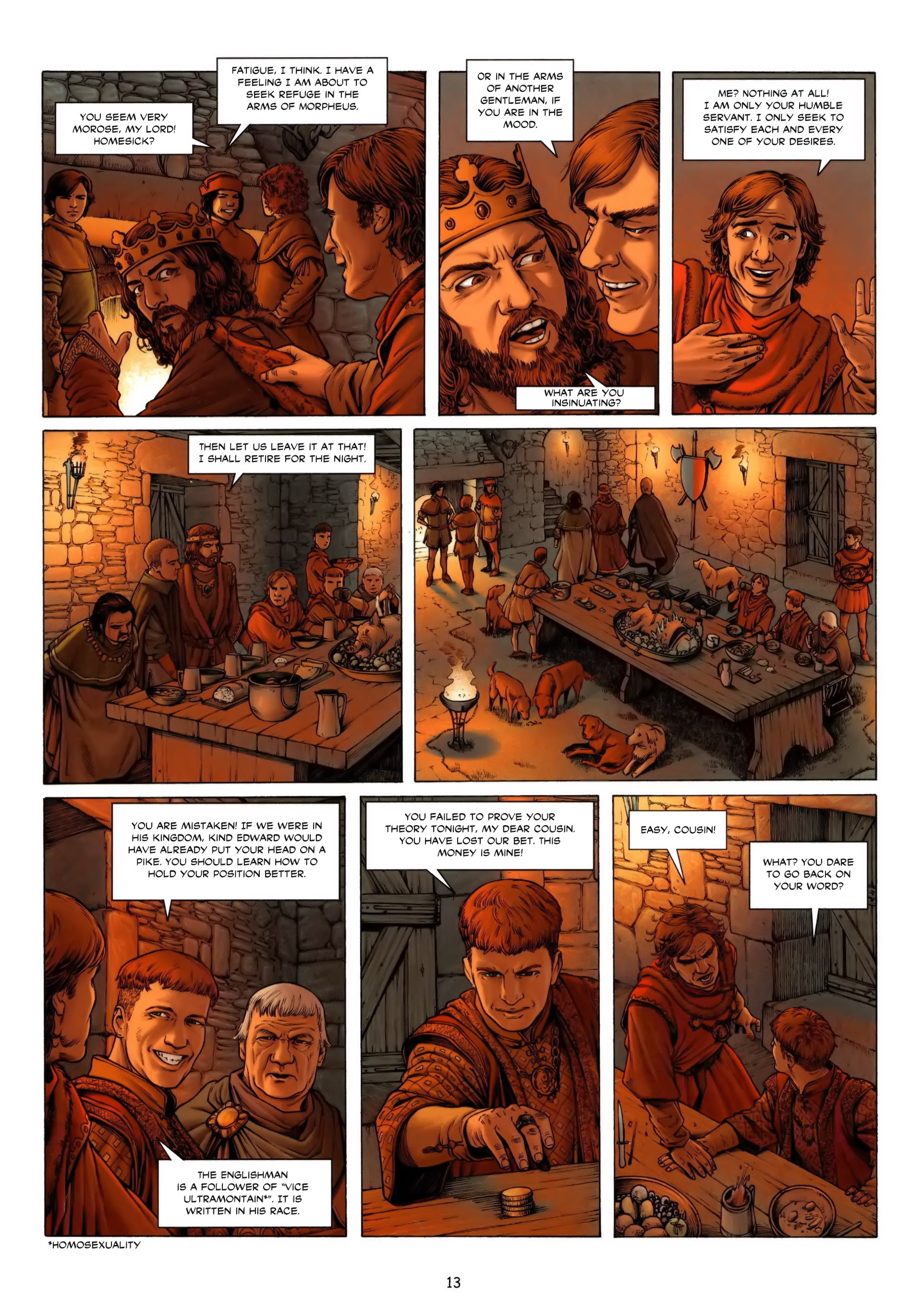 Read online Isabella: She-Wolf of France comic -  Issue #1 - 14