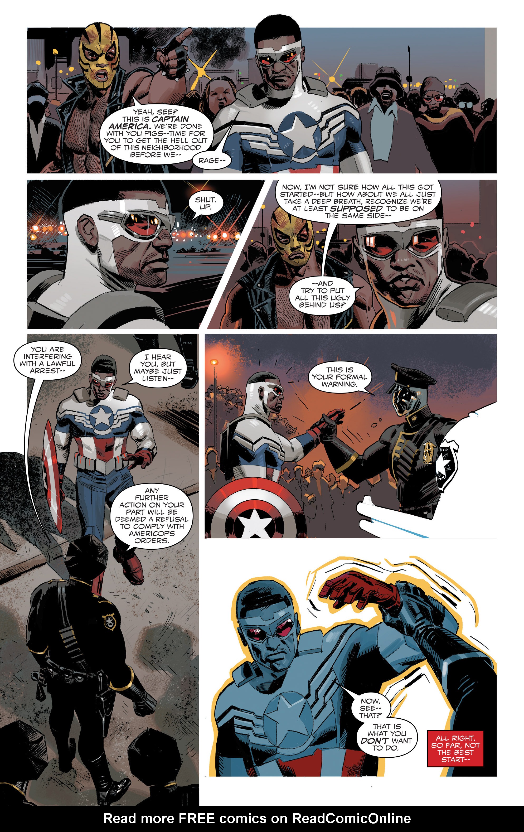 Read online Captain America: Sam Wilson comic -  Issue #12 - 7