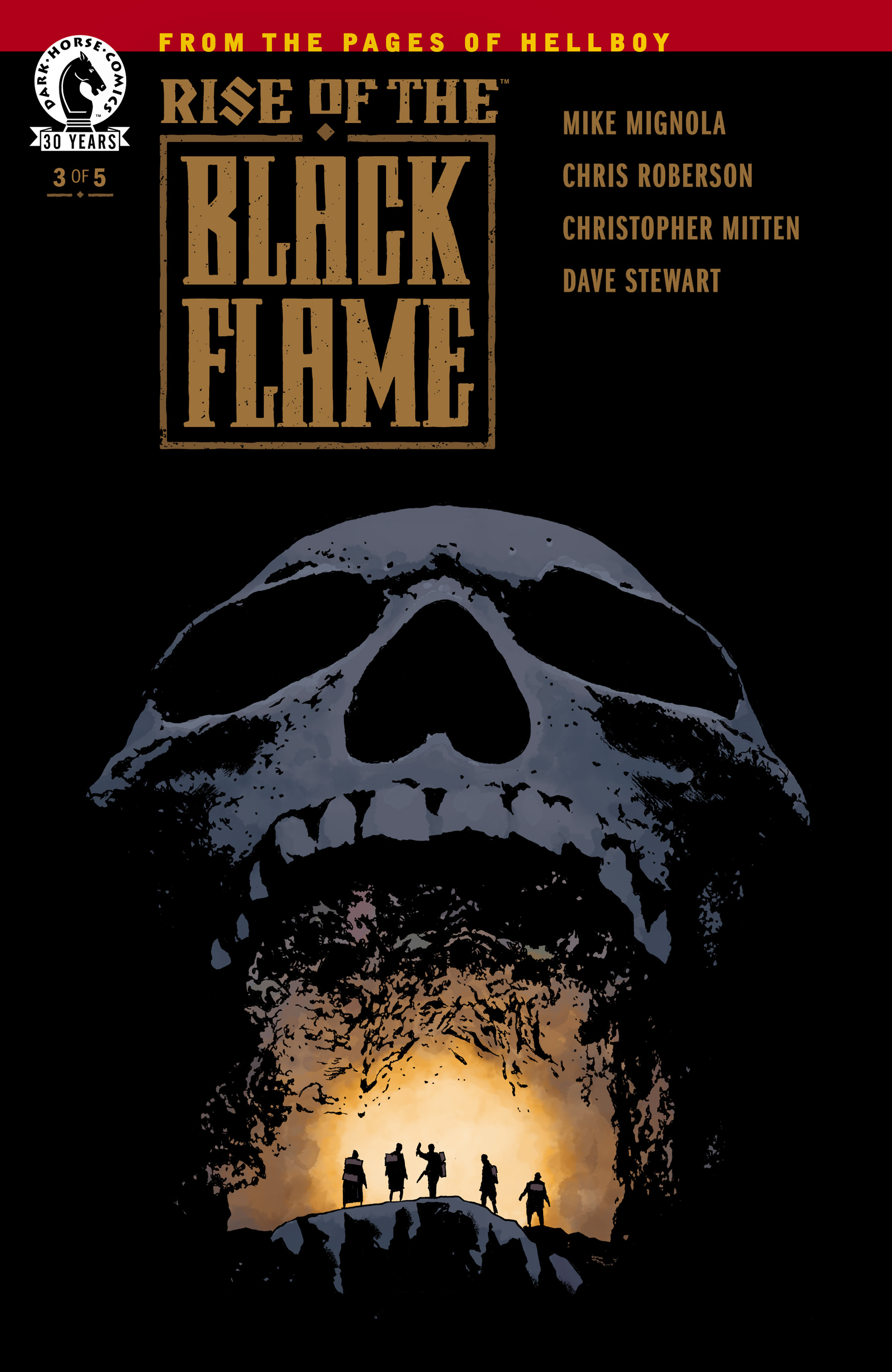 Read online Rise of the Black Flame comic -  Issue #3 - 1
