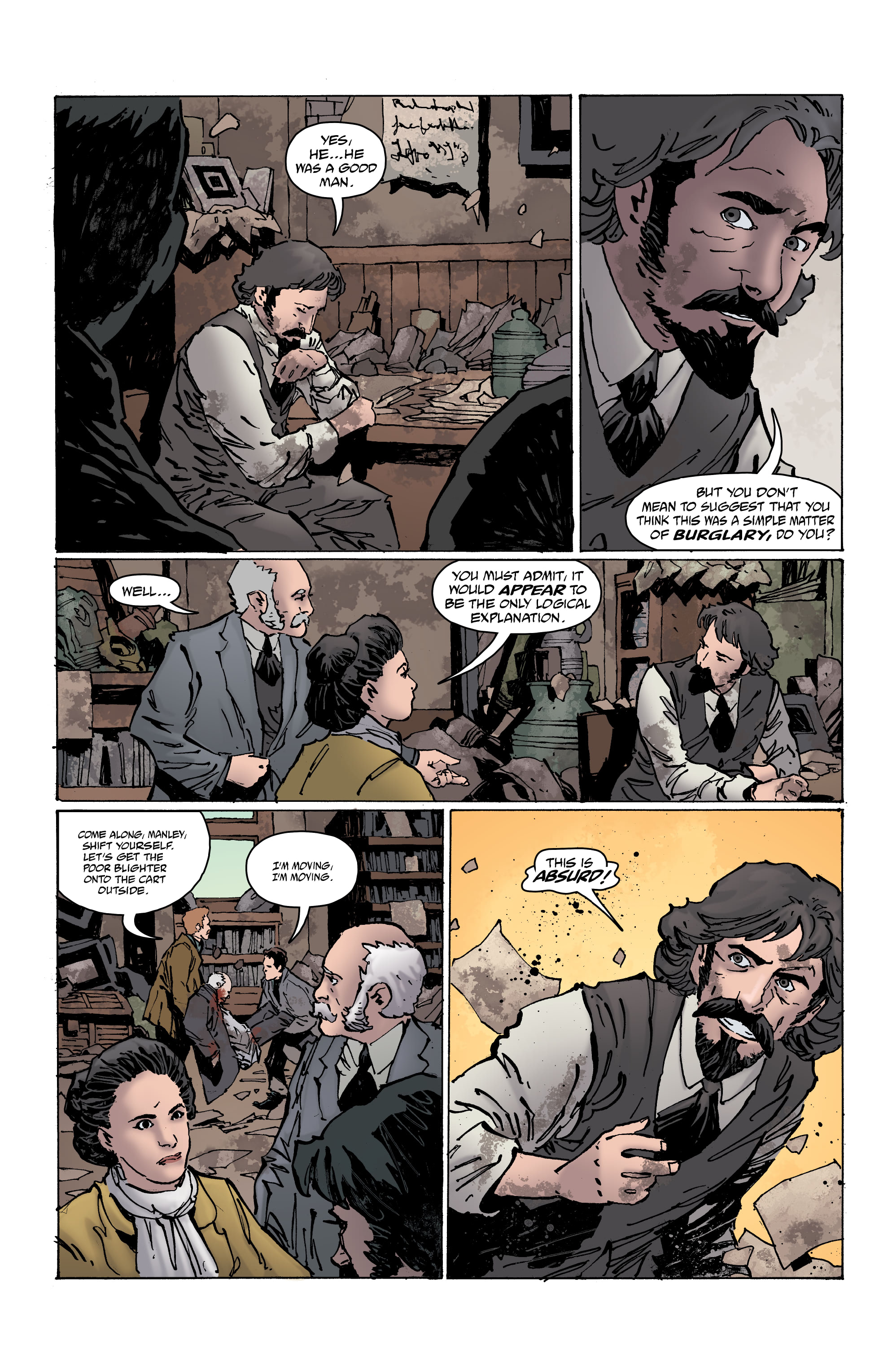 Read online Witchfinder: The Reign of Darkness comic -  Issue #4 - 4