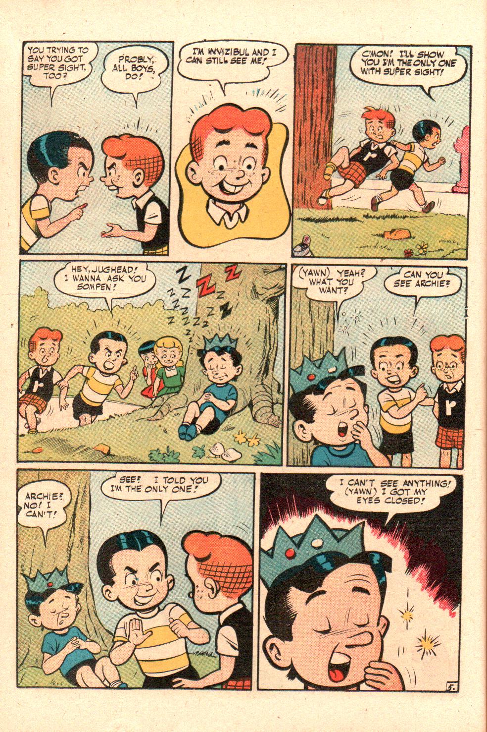 Read online Little Archie (1956) comic -  Issue #7 - 50