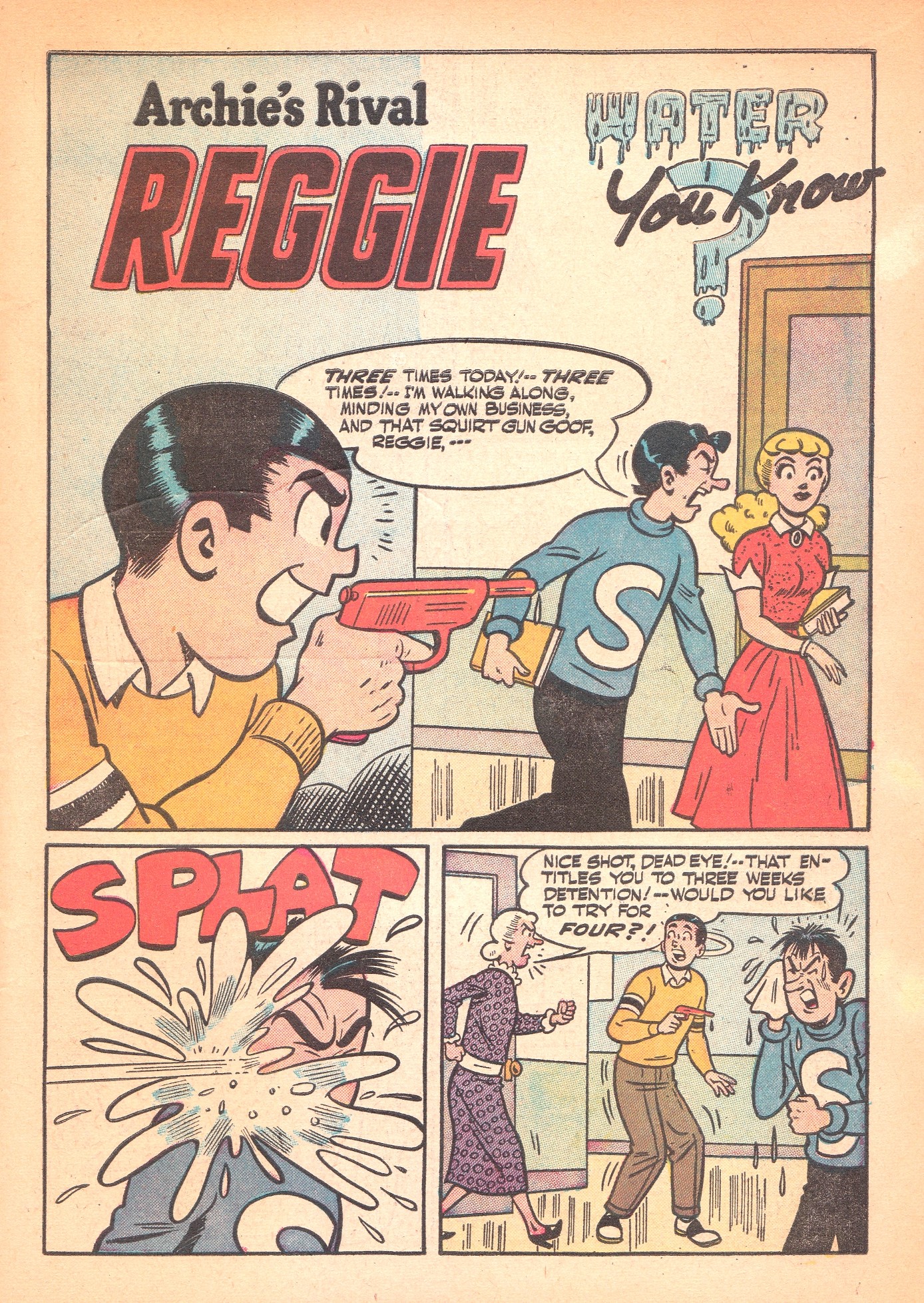 Read online Archie's Rival Reggie comic -  Issue #12 - 9