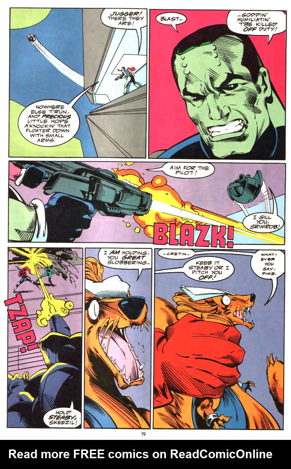 Read online Alien Legion (1987) comic -  Issue #12 - 21