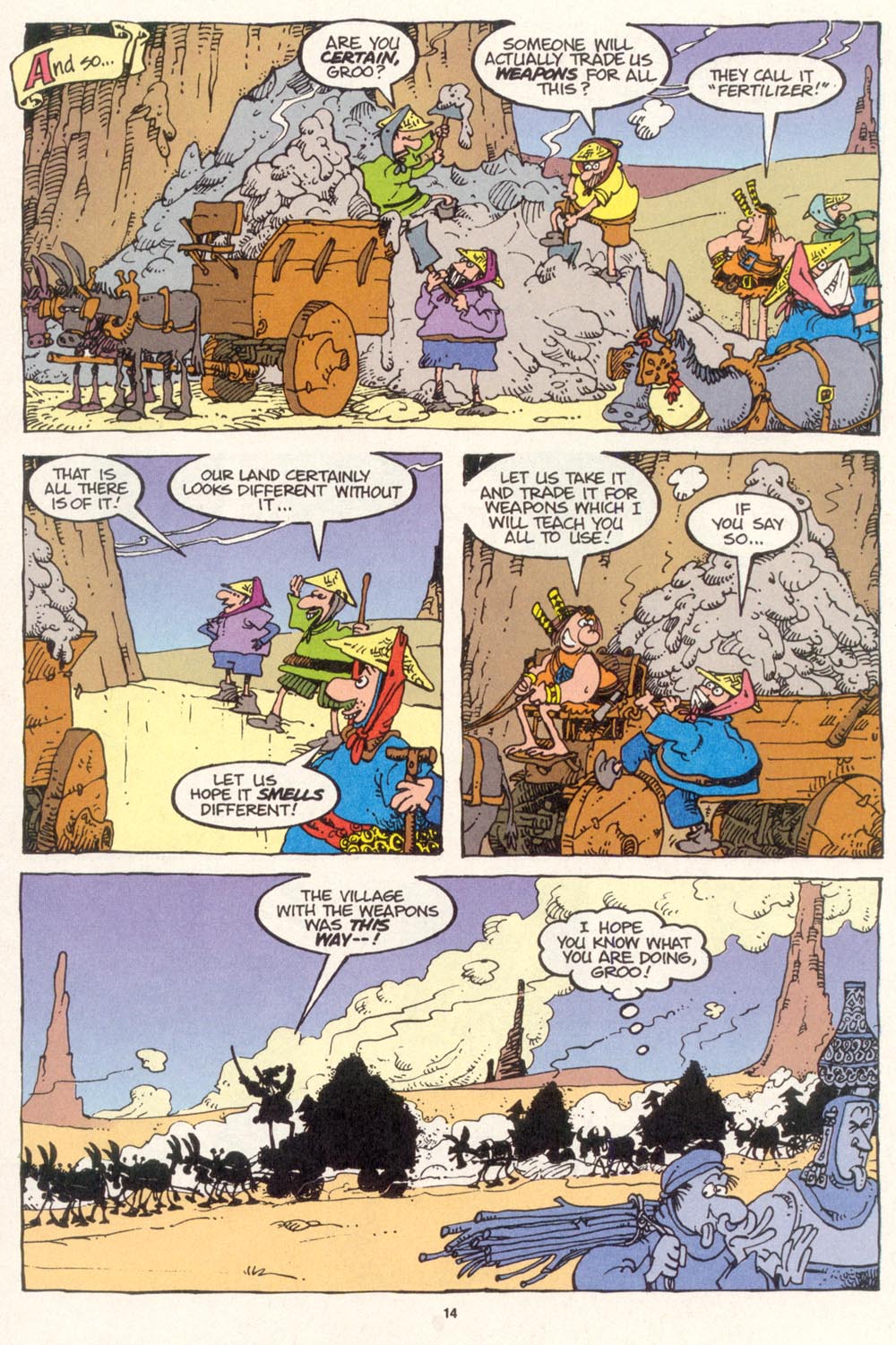 Read online Sergio Aragonés Groo the Wanderer comic -  Issue #115 - 16