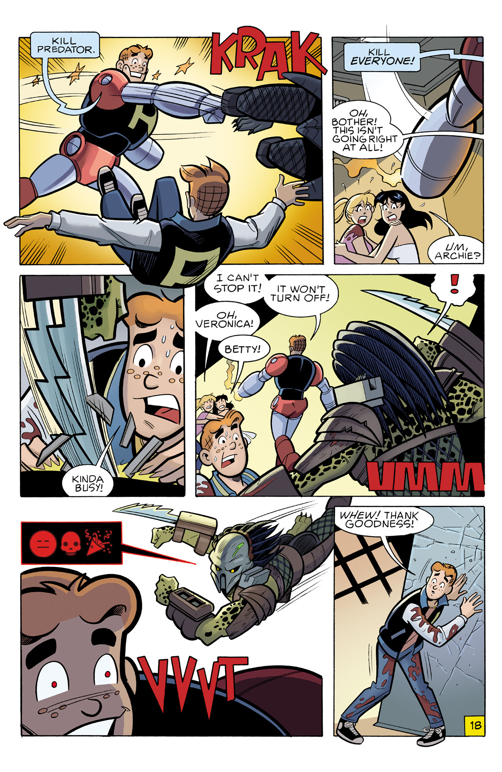 Read online Archie vs. Predator comic -  Issue #3 - 20