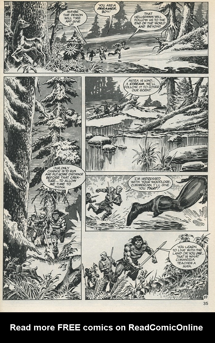 Read online The Savage Sword Of Conan comic -  Issue #135 - 33
