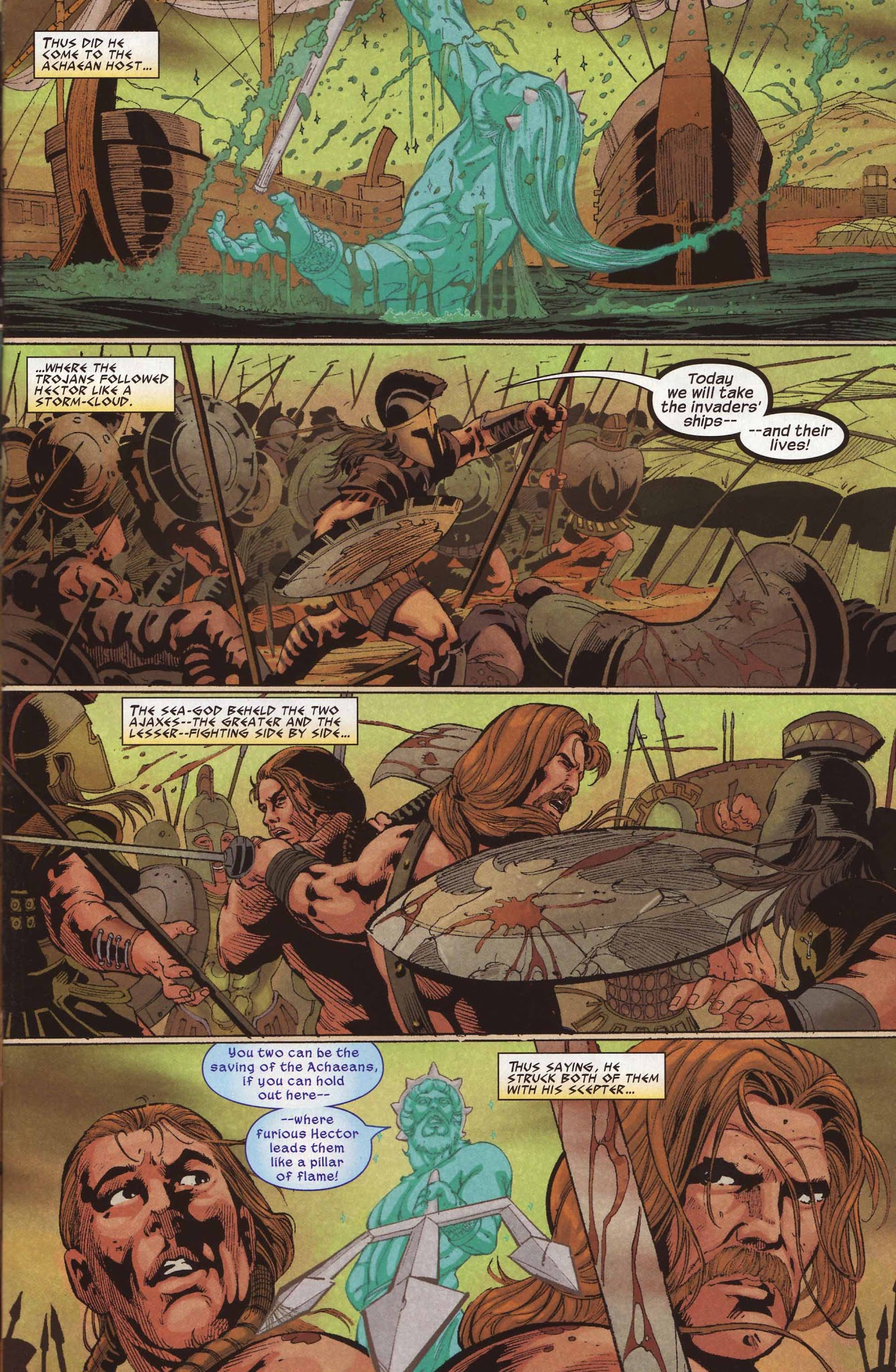Read online The Iliad comic -  Issue #5 - 4