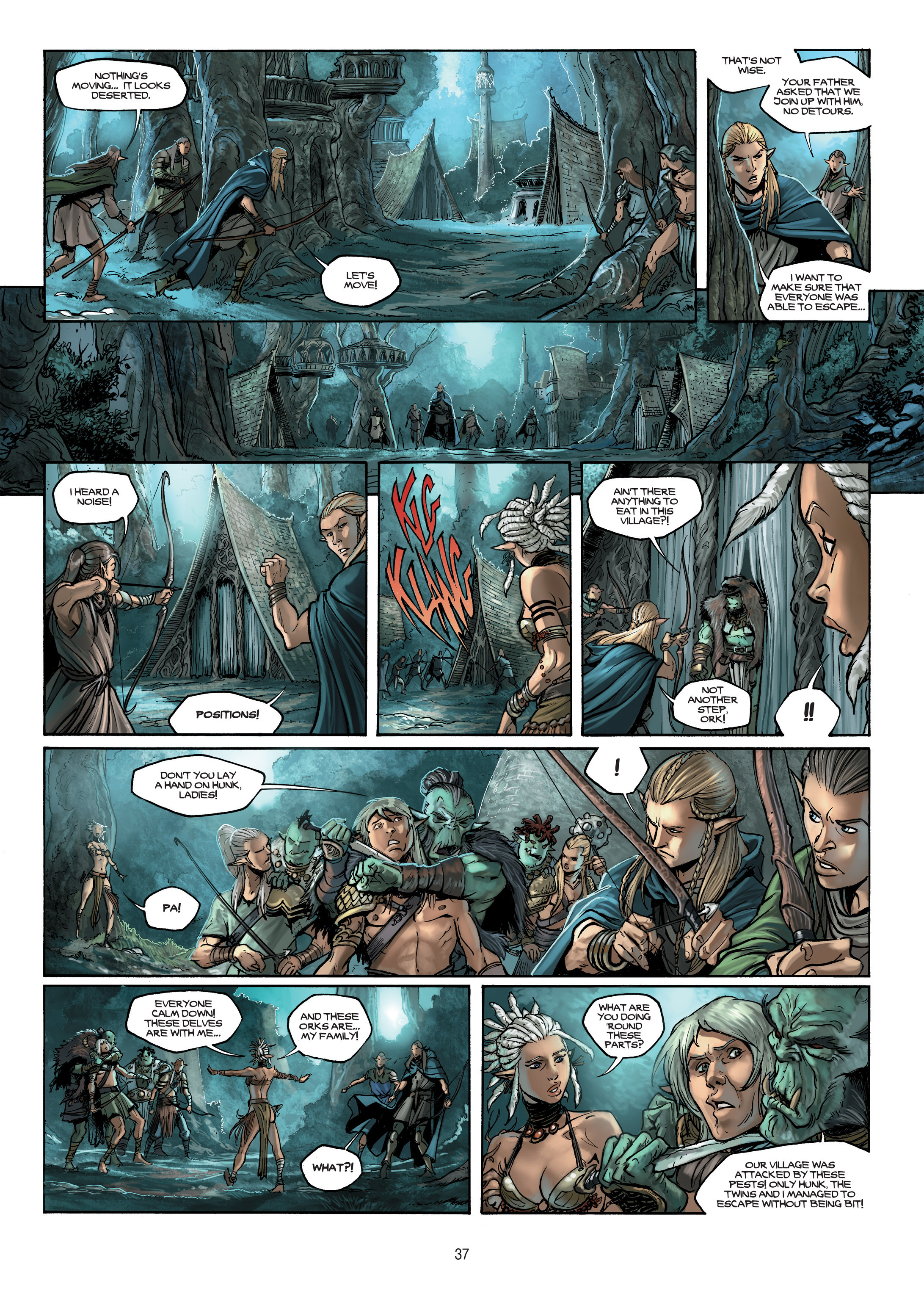 Read online Elves comic -  Issue #12 - 37