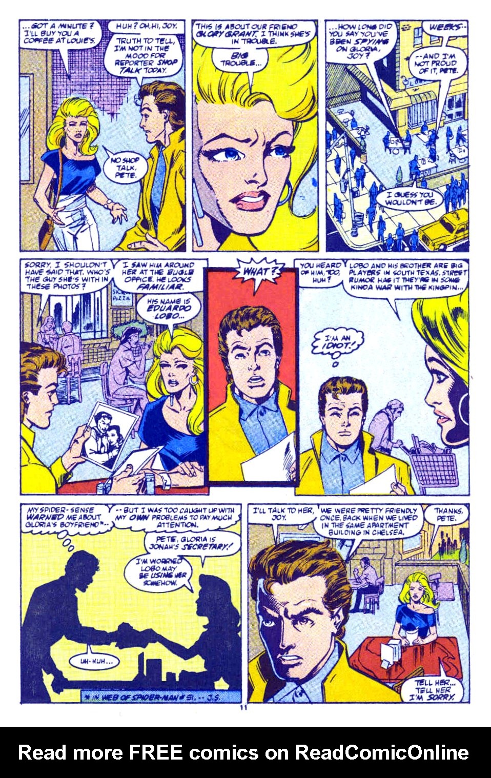 Read online Web of Spider-Man (1985) comic -  Issue #53 - 9