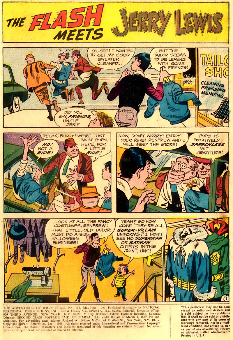 Read online The Adventures of Jerry Lewis comic -  Issue #112 - 3