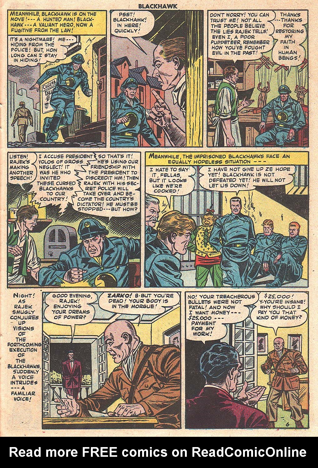 Read online Blackhawk (1957) comic -  Issue #74 - 23