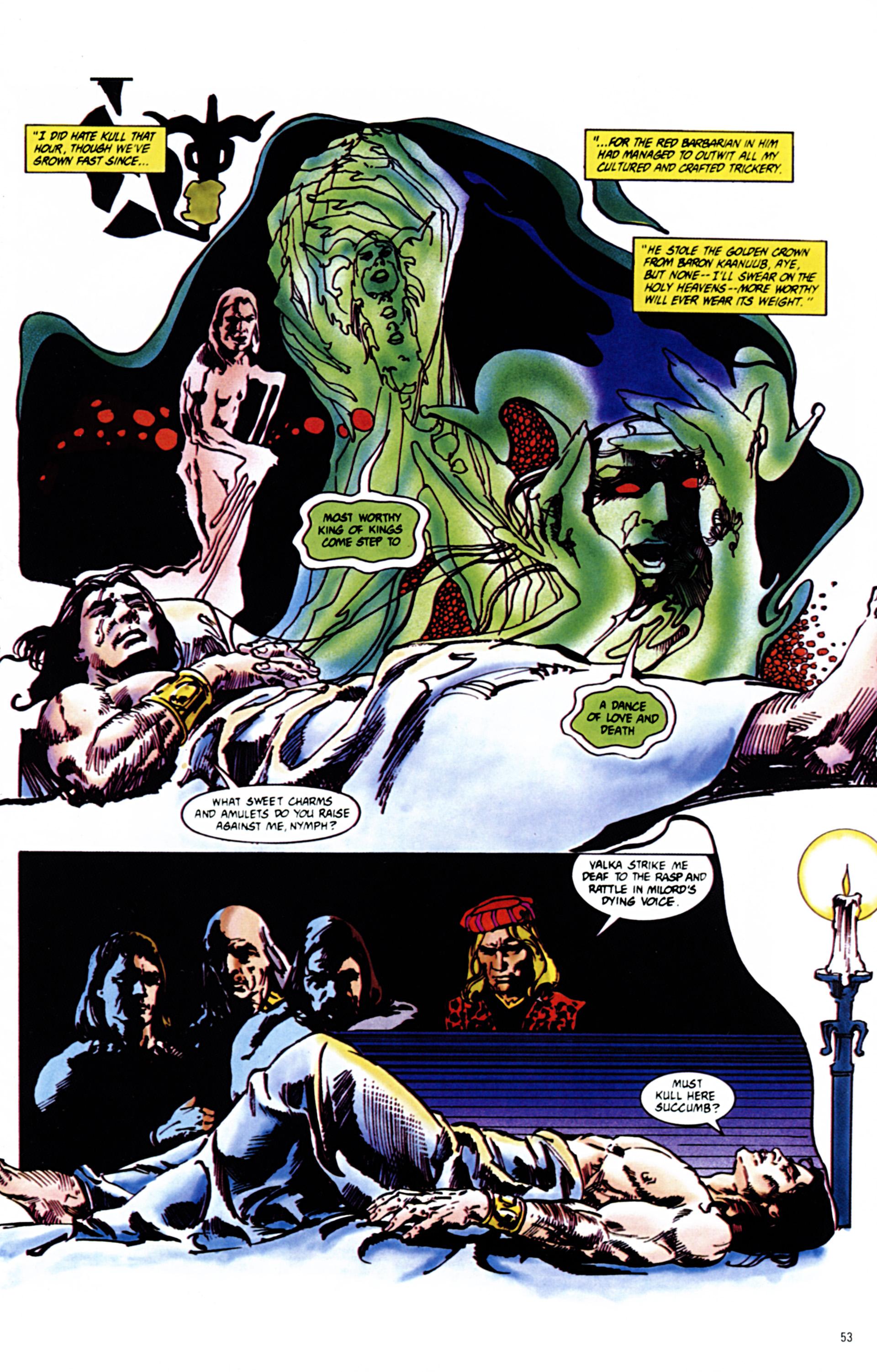 Read online Robert E. Howard's Savage Sword comic -  Issue #4 - 52