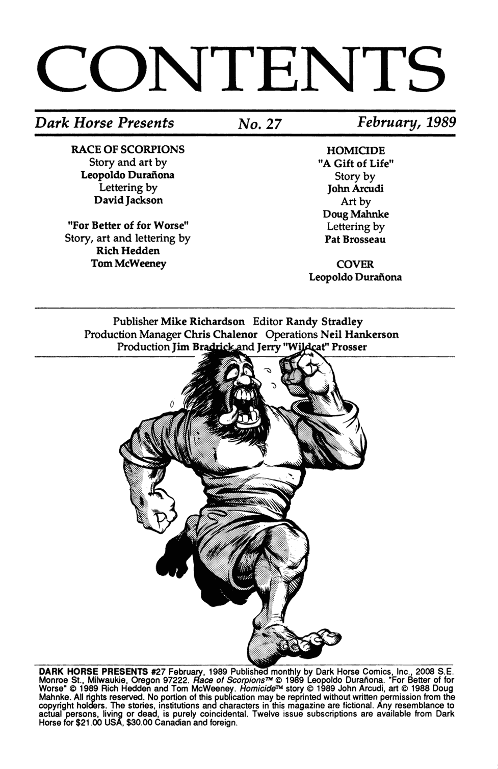 Read online Dark Horse Presents (1986) comic -  Issue #27 - 2