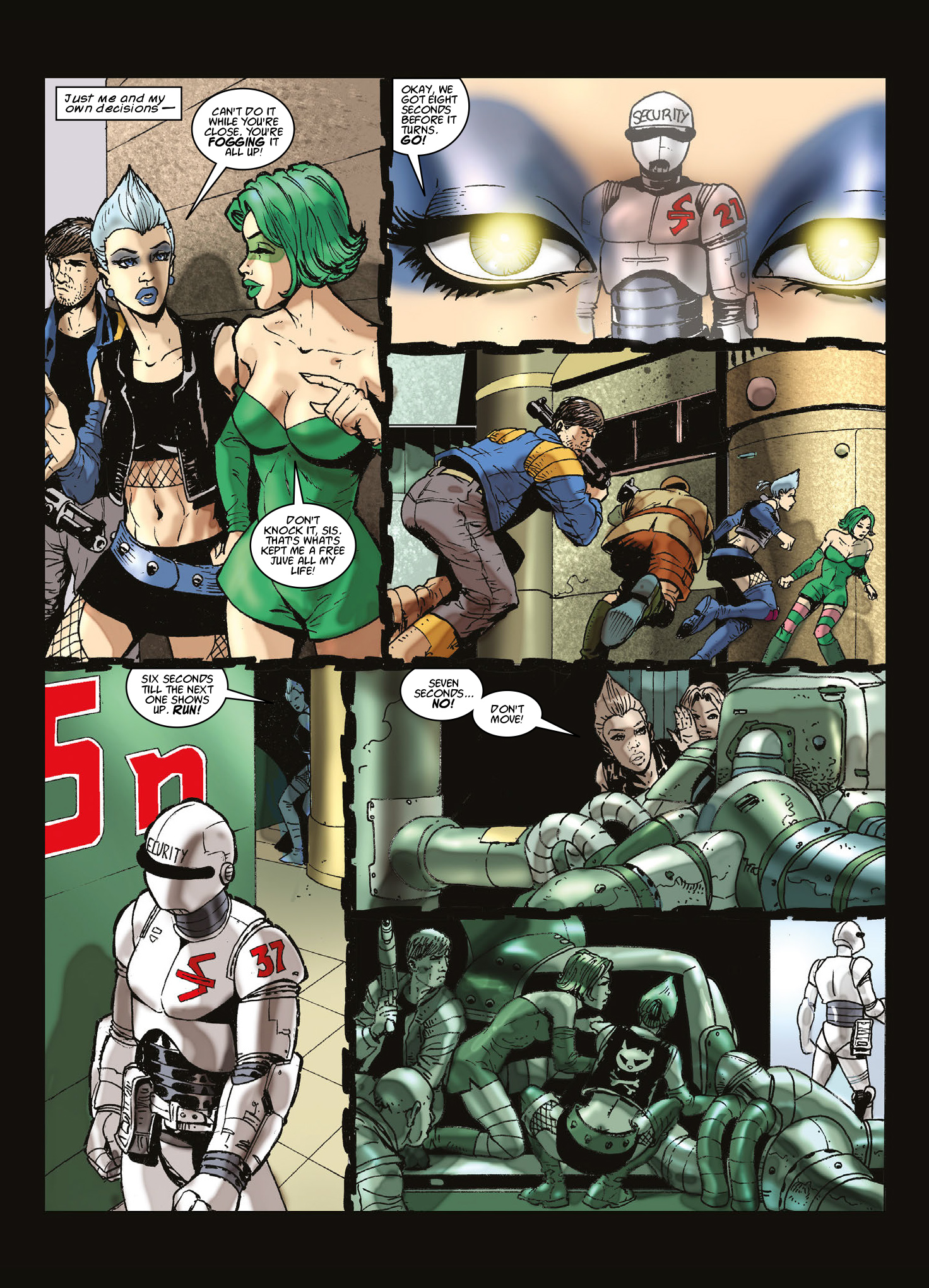Read online Cadet Anderson: Teenage Kyx comic -  Issue # TPB - 40